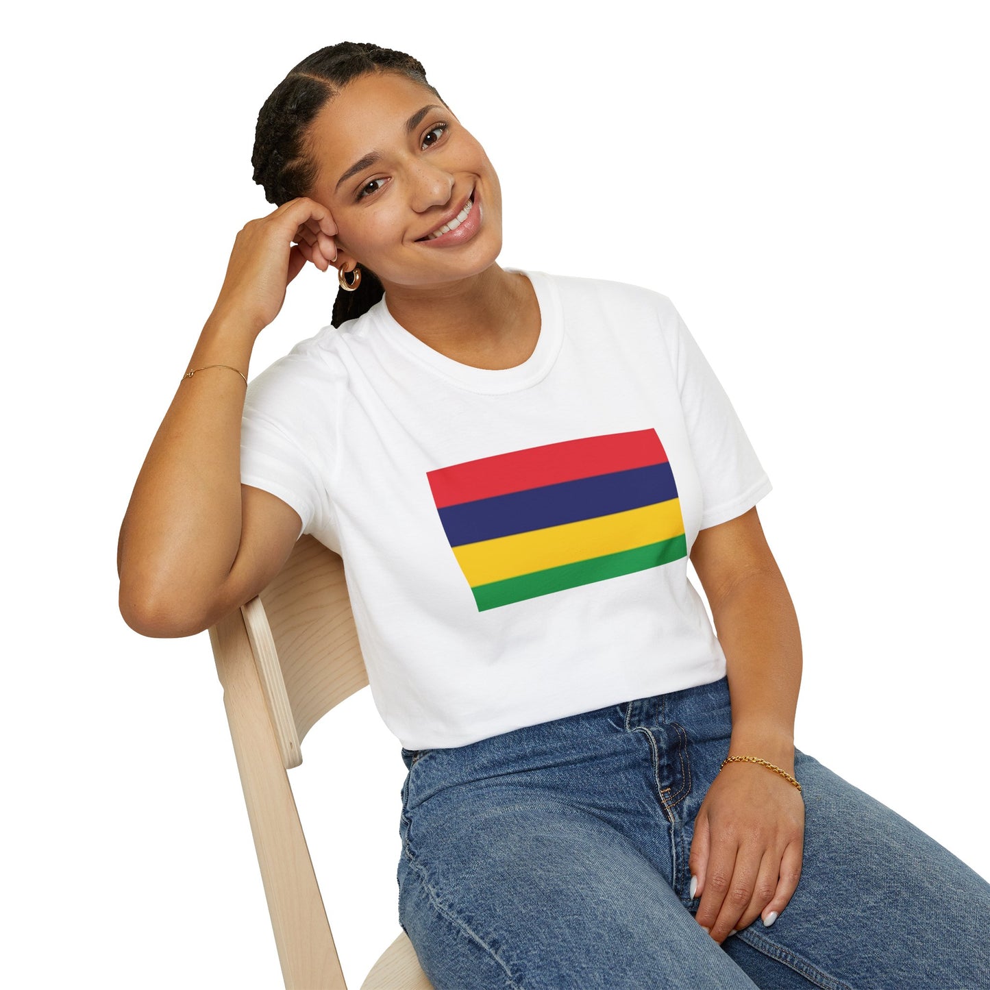 Unisex Softstyle T-Shirt -- Mauritius