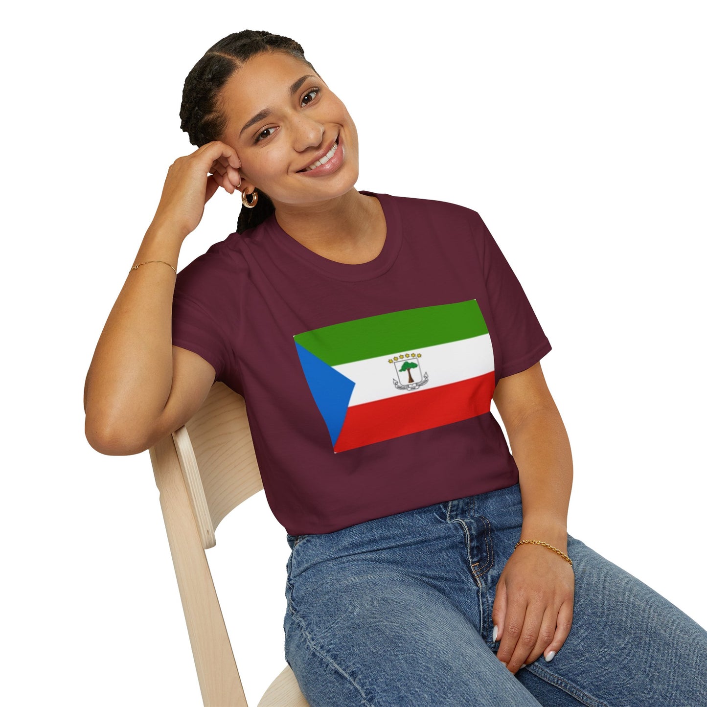 Unisex Softstyle T-Shirt -- Equatorial Guinea