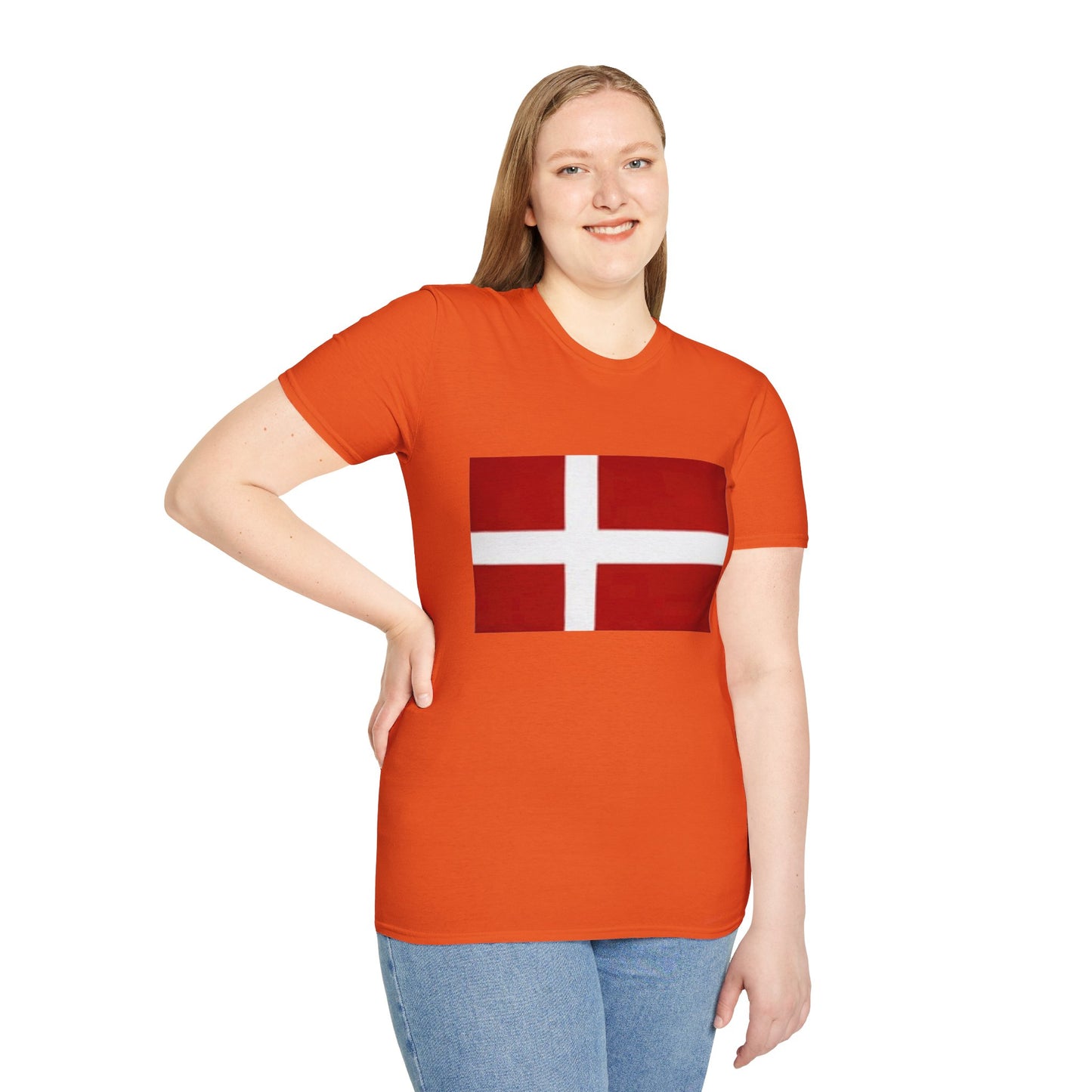 Unisex Softstyle T-Shirt -- Denmark