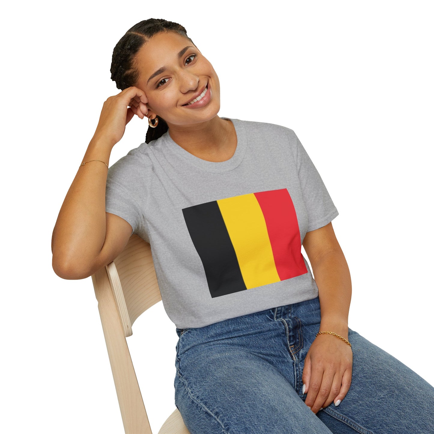 Unisex Softstyle T-Shirt -- Belgium