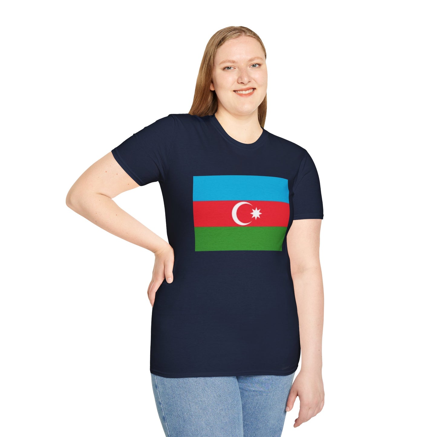 Unisex Softstyle T-Shirt -- Azerbaijan