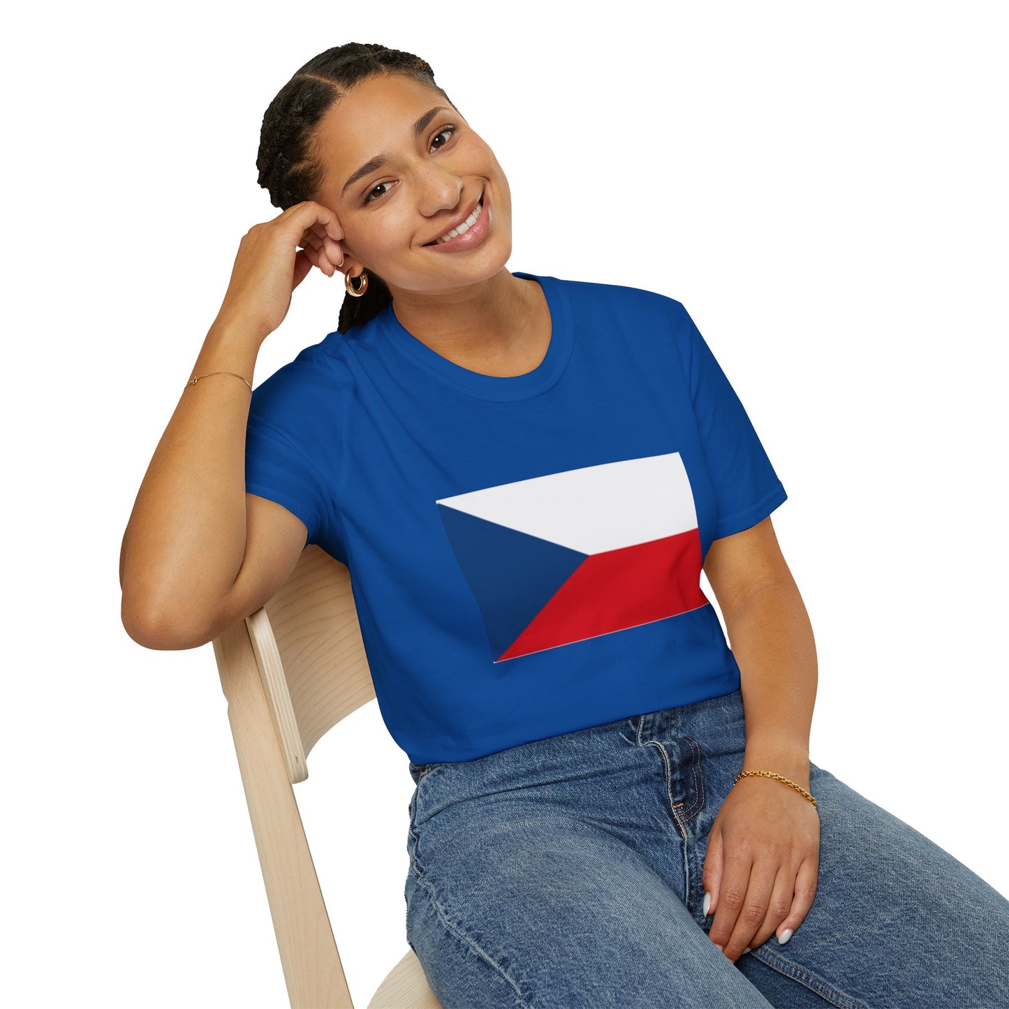 Unisex Softstyle T-Shirt -- Czechia