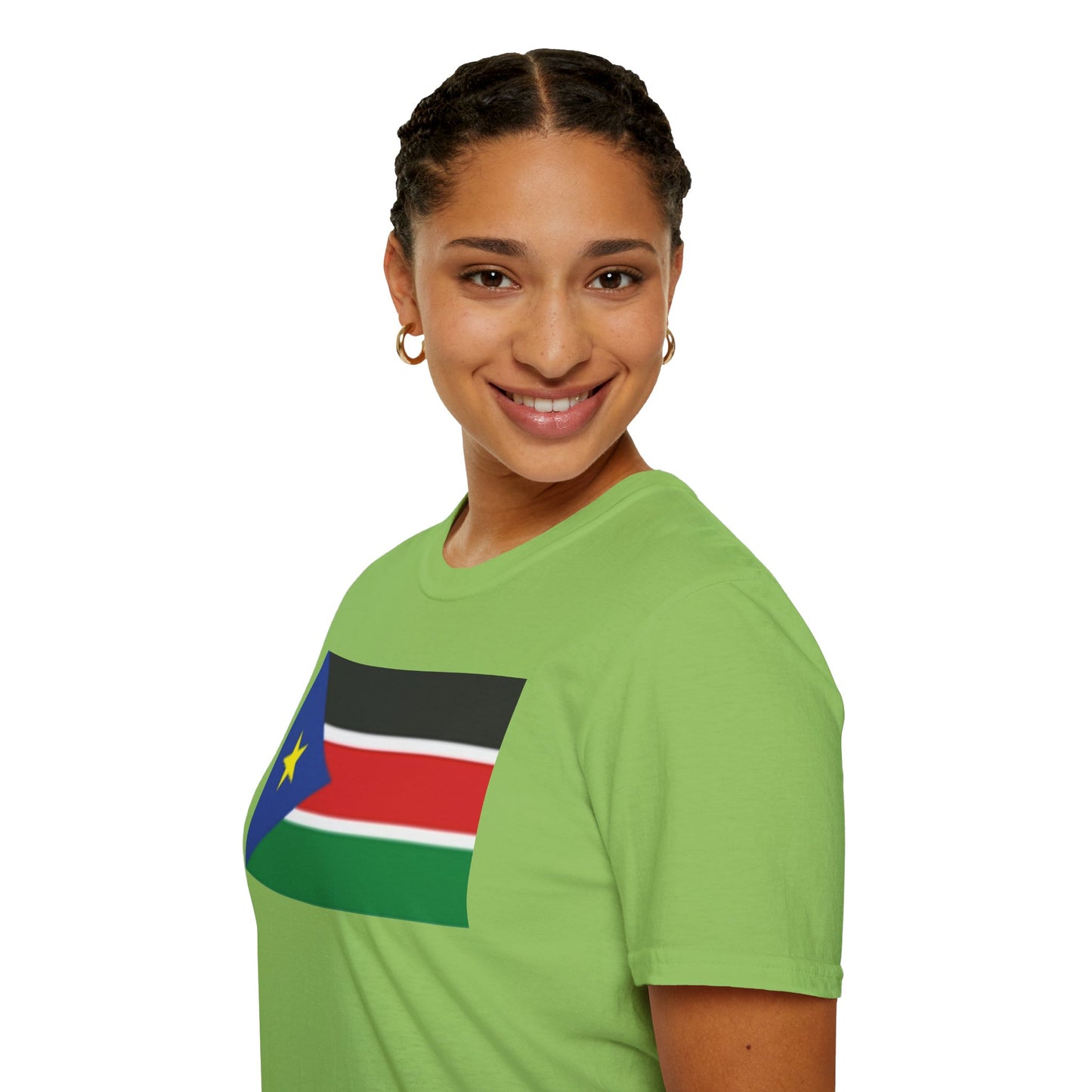 Unisex Softstyle T-Shirt -- South Sudan