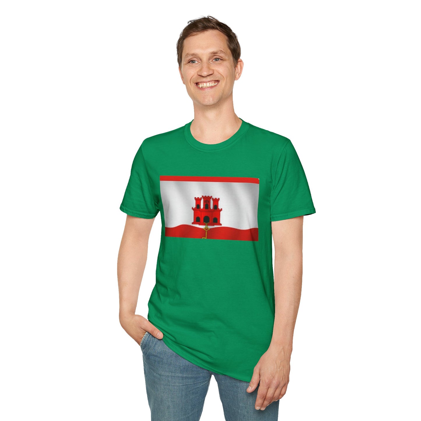 Unisex Softstyle T-Shirt -- Gibraltar