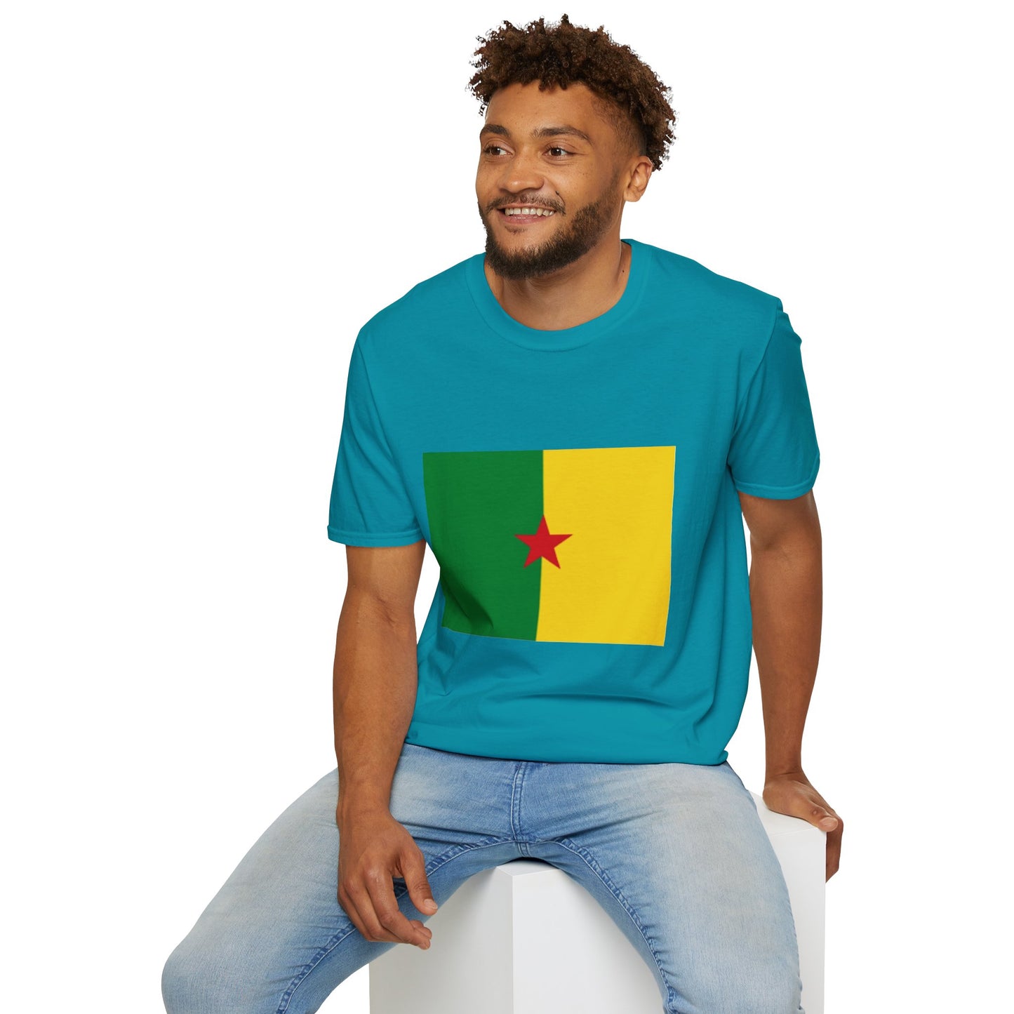 Unisex Softstyle T-Shirt -- French Guiana