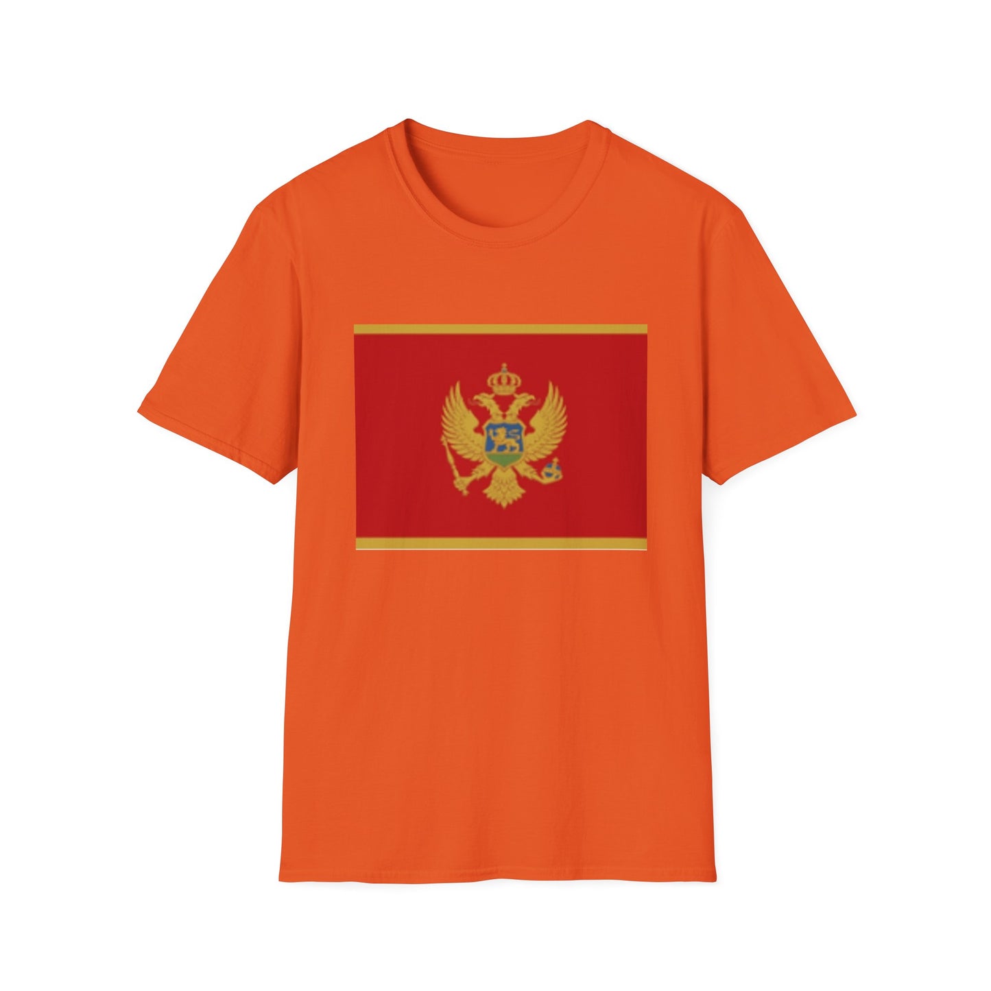 Unisex Softstyle T-Shirt -- Montenegro
