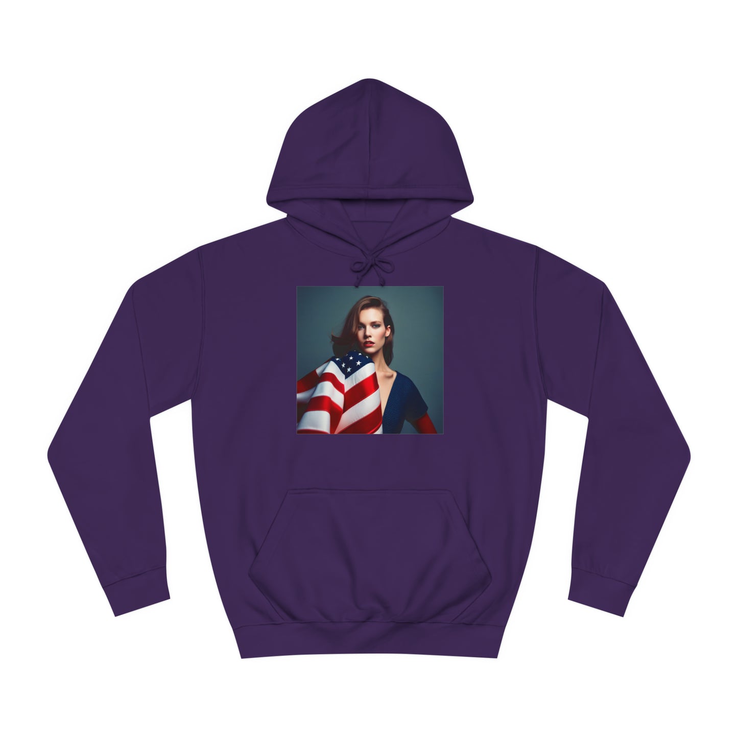 Unisex College Hoodie USA