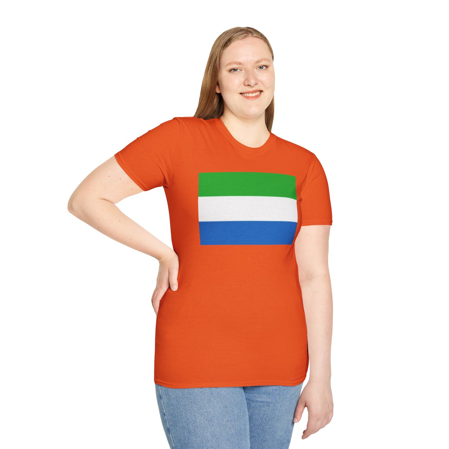 Unisex Softstyle T-Shirt -- Sierra Leone