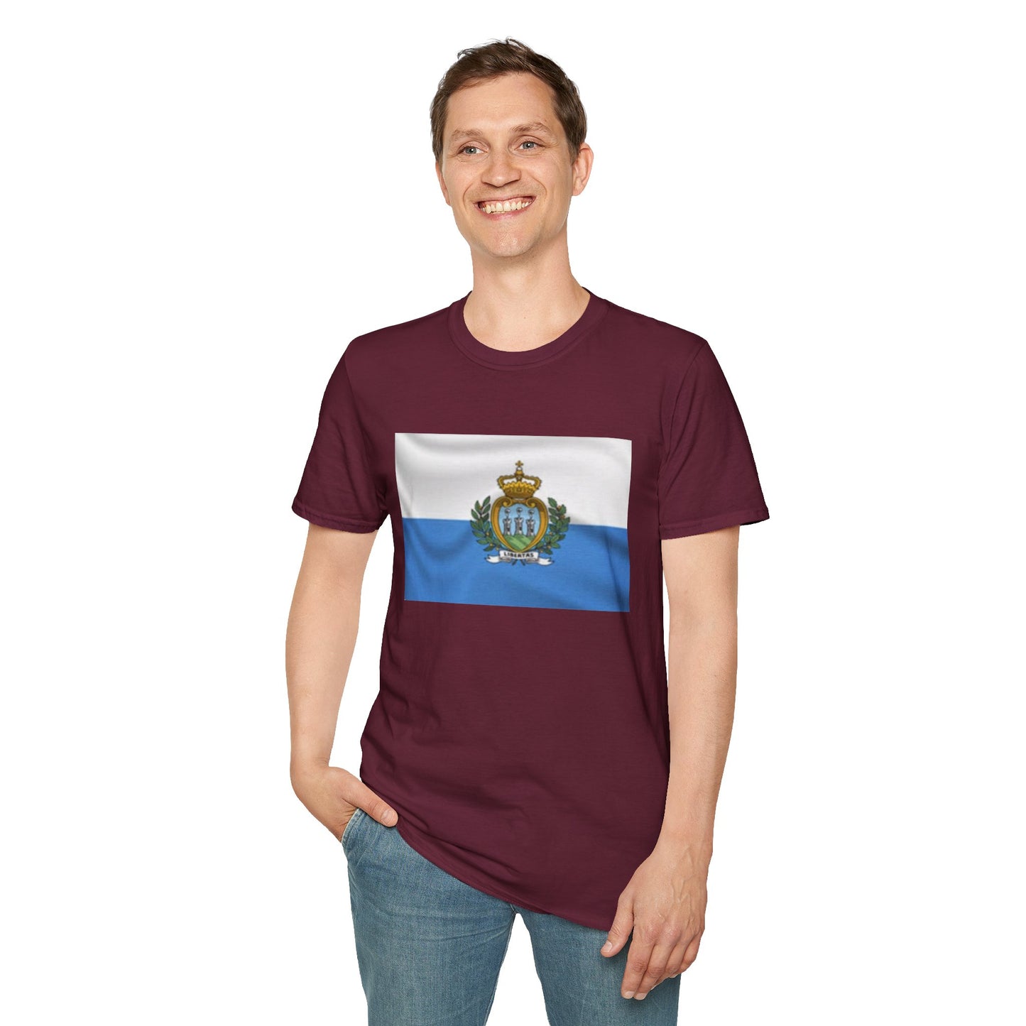 Unisex Softstyle T-Shirt -- San Marino