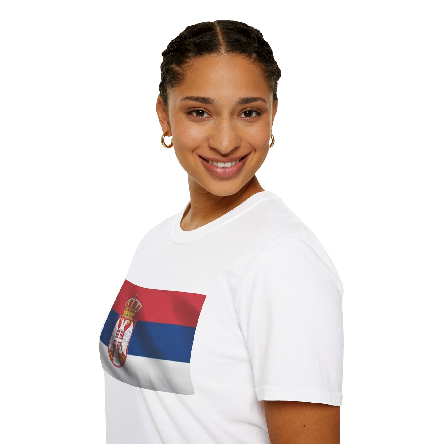Unisex Softstyle T-Shirt -- Serbia