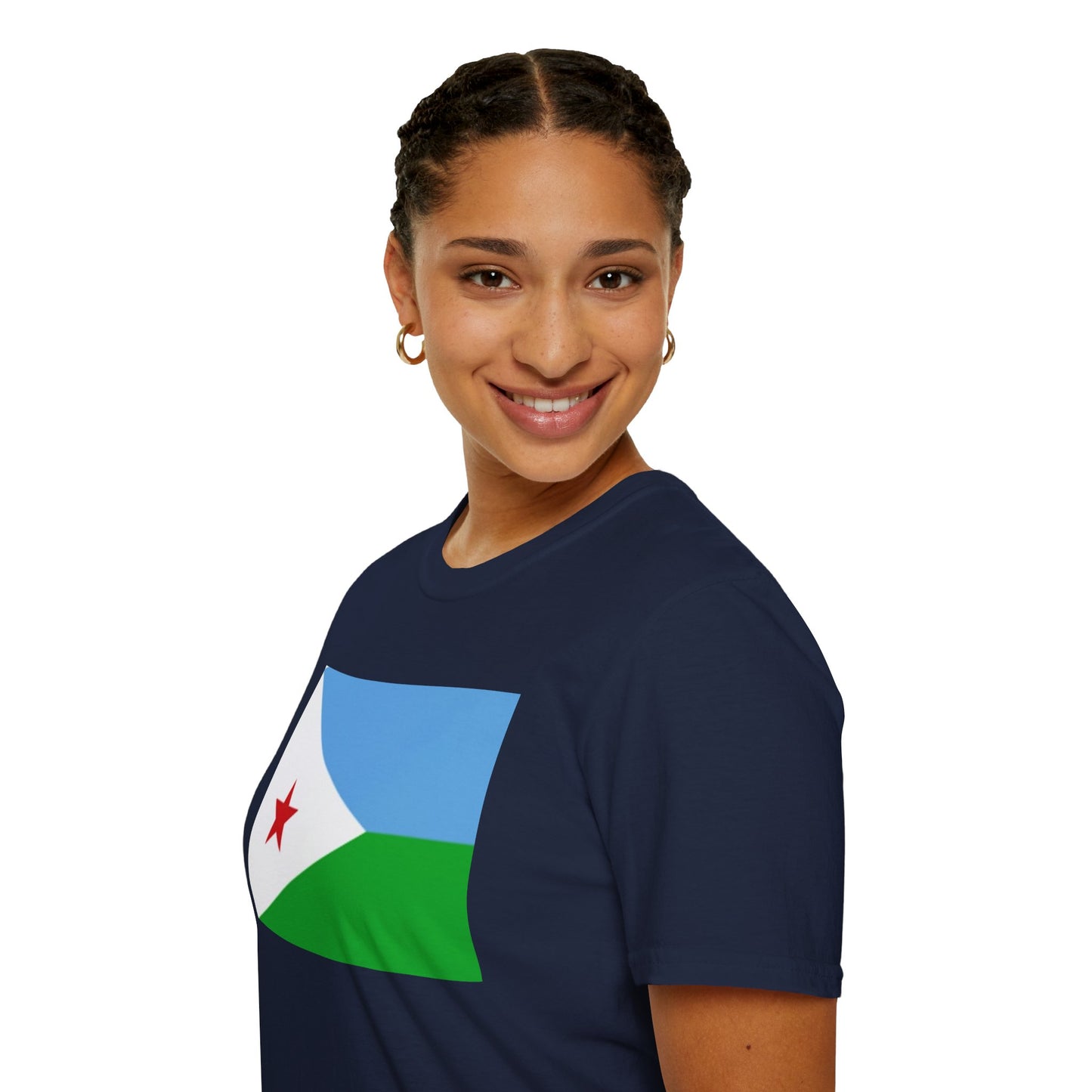 Unisex Softstyle T-Shirt -- Djibouti