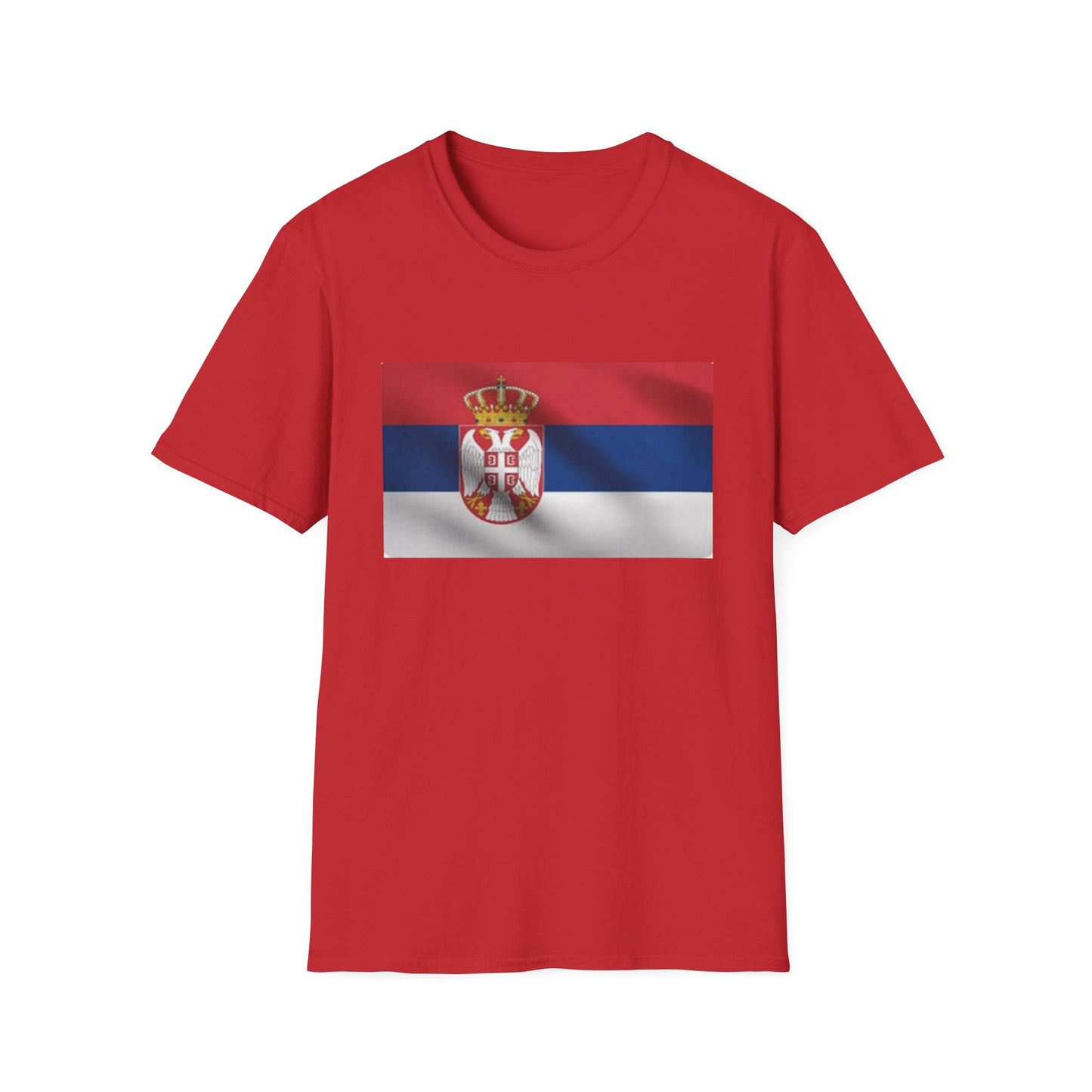 Unisex Softstyle T-Shirt -- Serbia