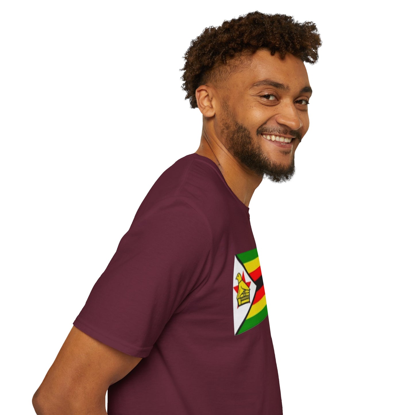 Unisex Softstyle T-Shirt -- Zimbabwe