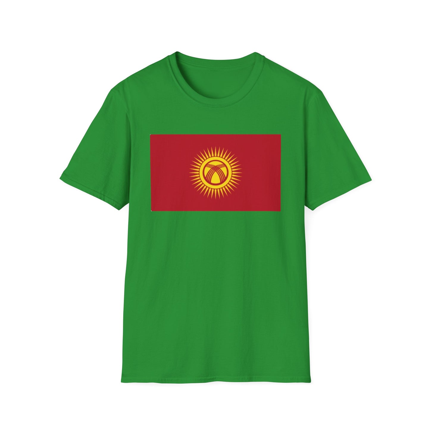 Unisex Softstyle T-Shirt -- Kyrgyzstan