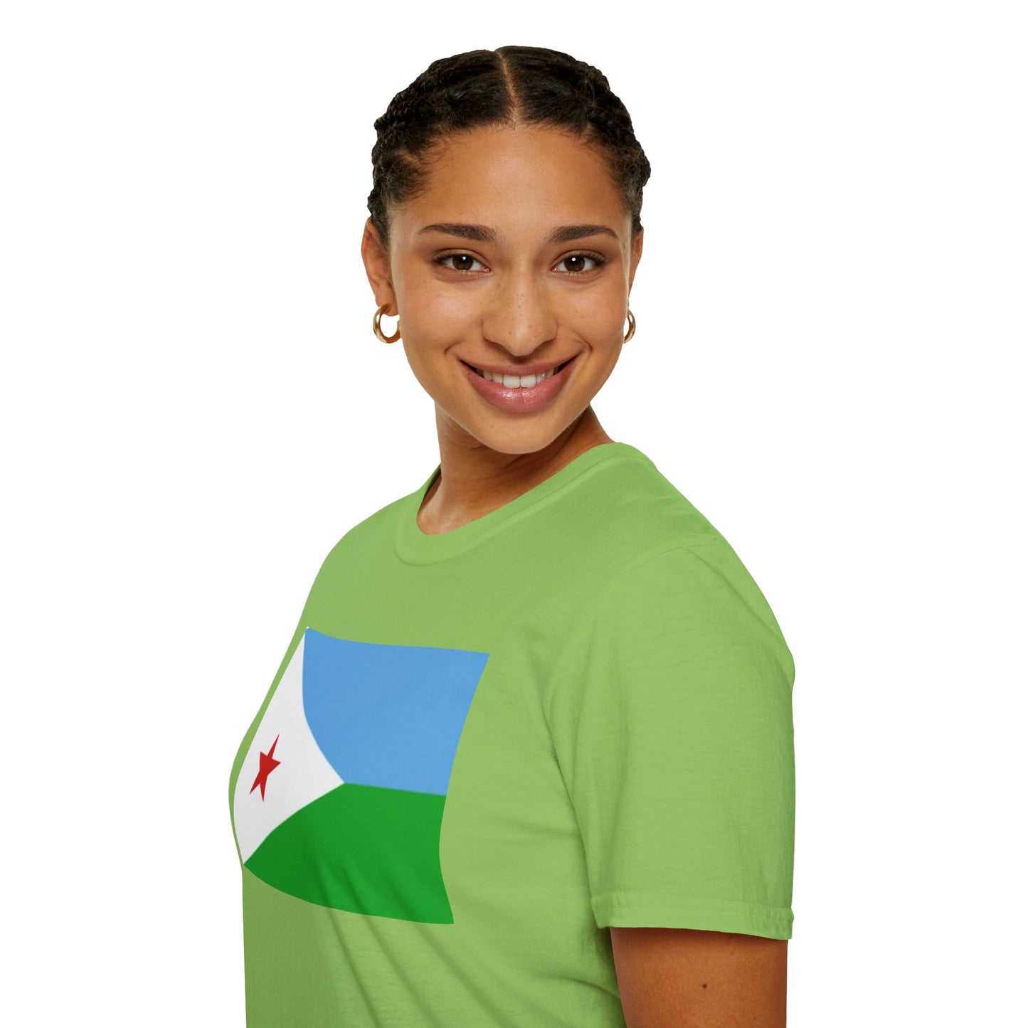 Unisex Softstyle T-Shirt -- Djibouti