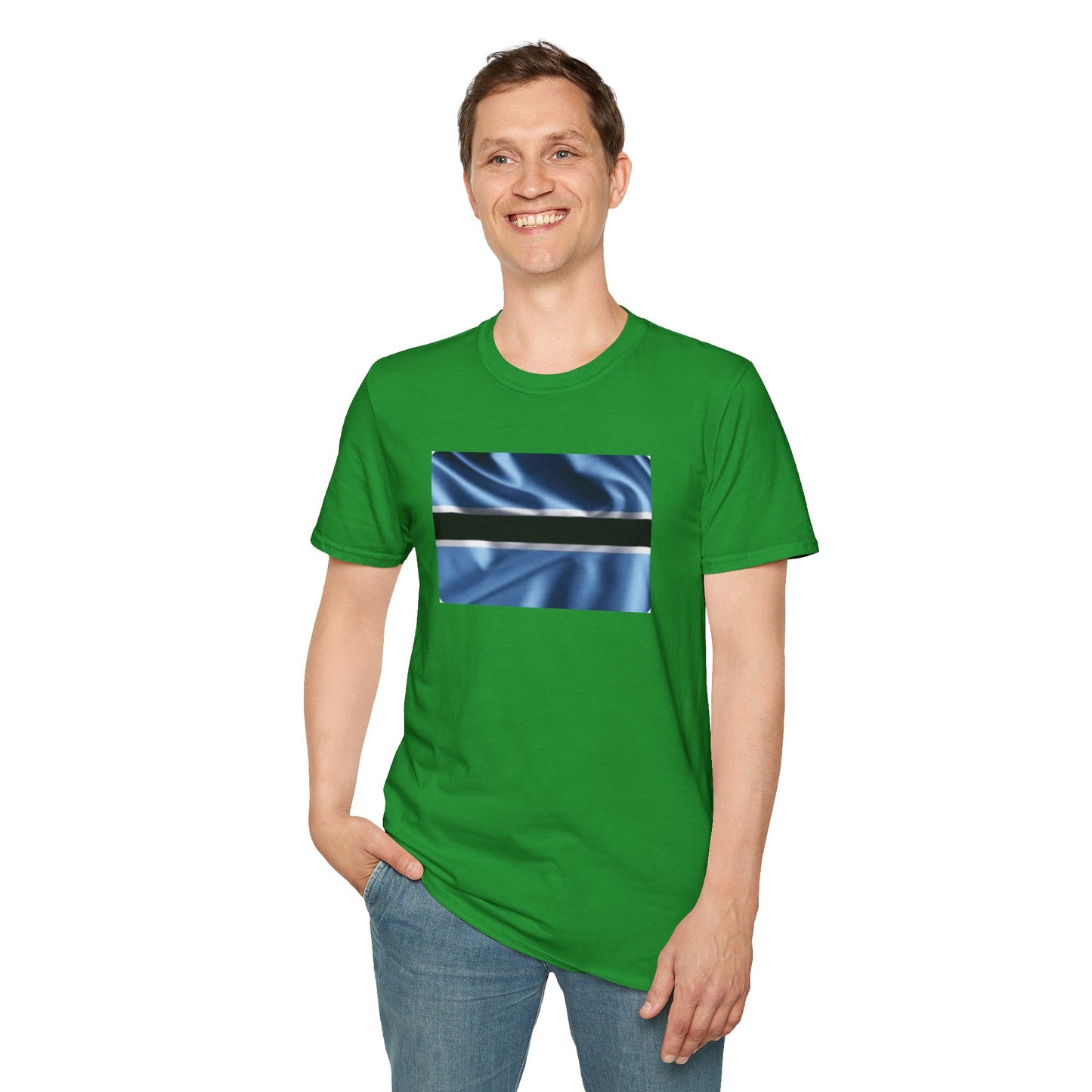 Unisex Softstyle T-Shirt -- Botswana