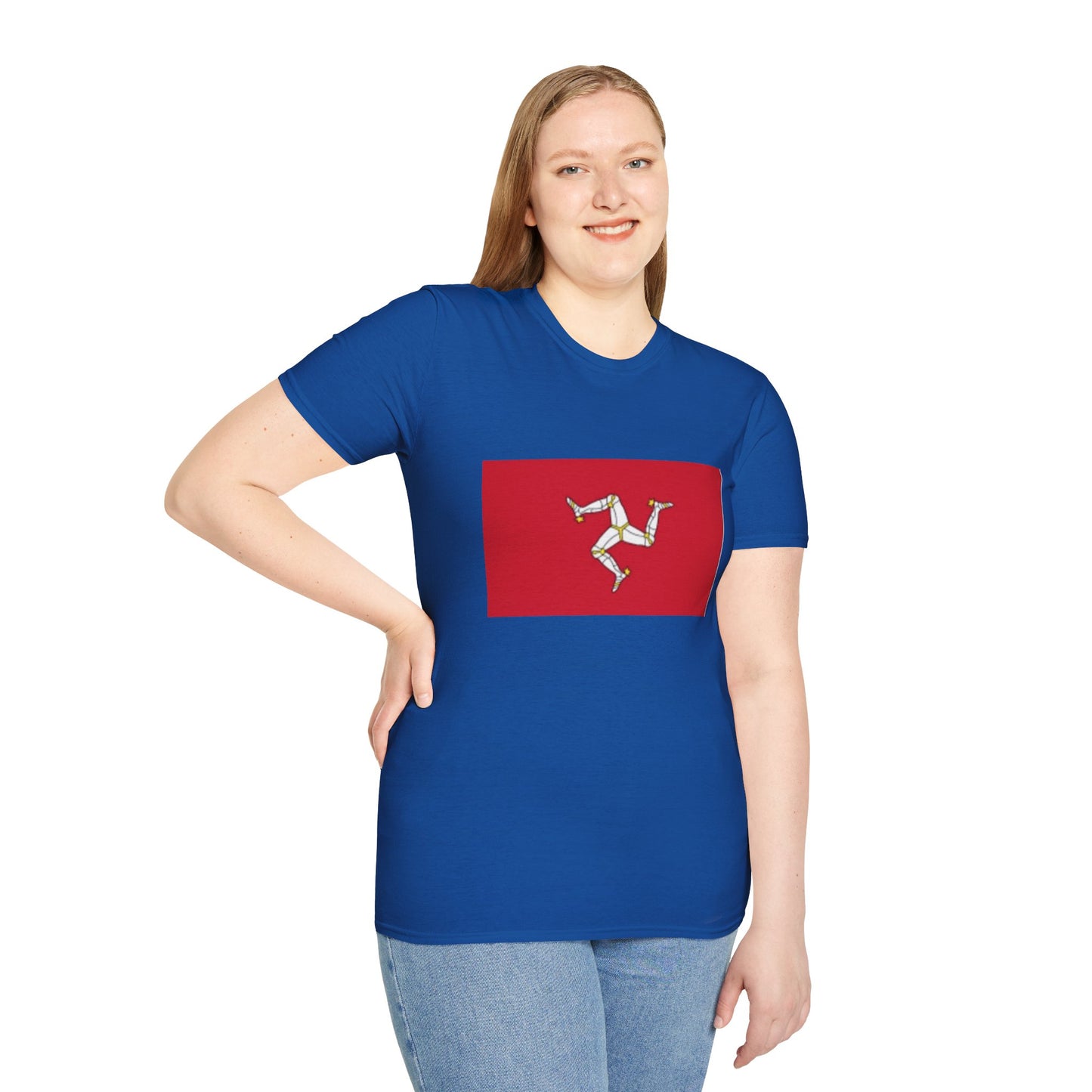 Unisex Softstyle T-Shirt -- Isle of Man