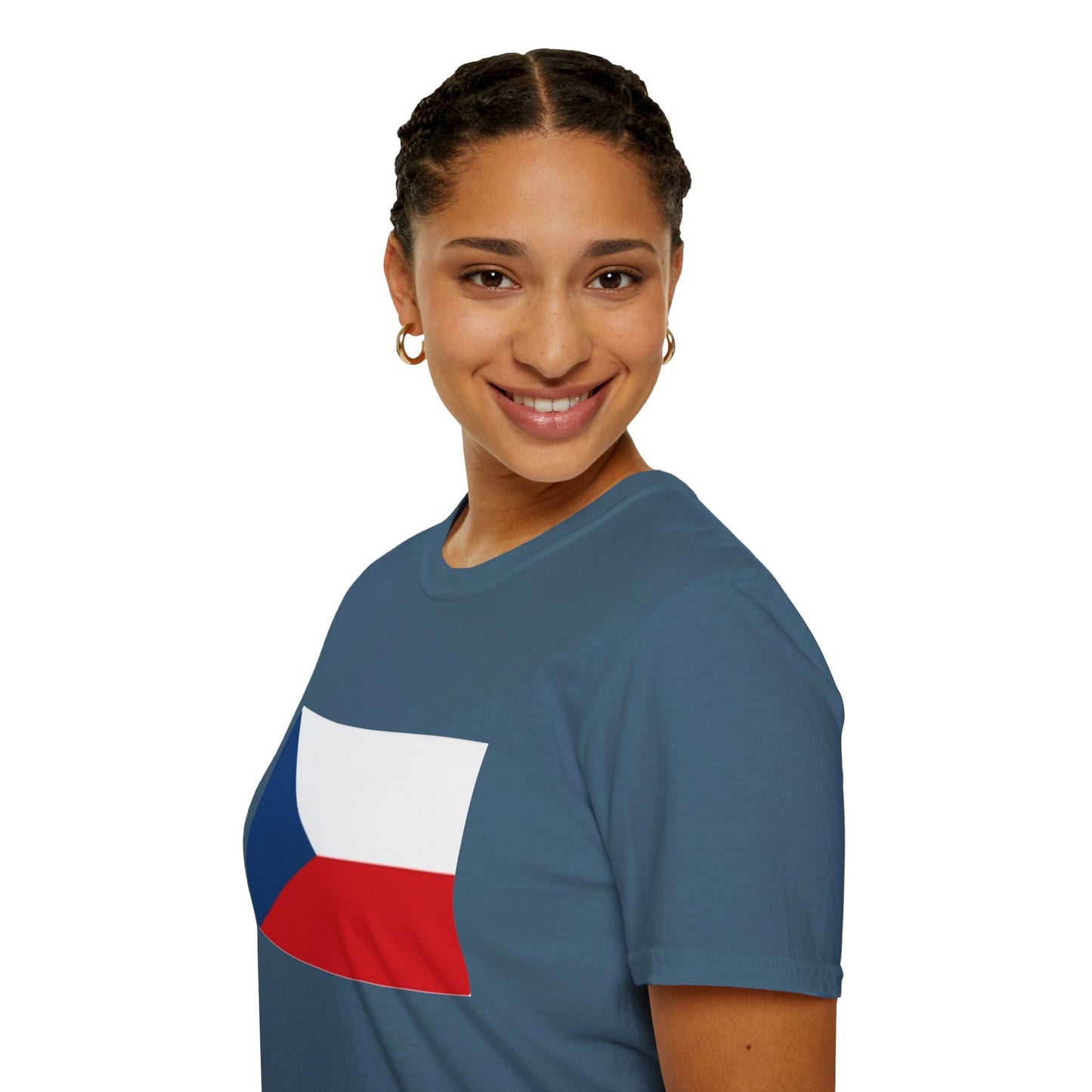 Unisex Softstyle T-Shirt -- Czechia