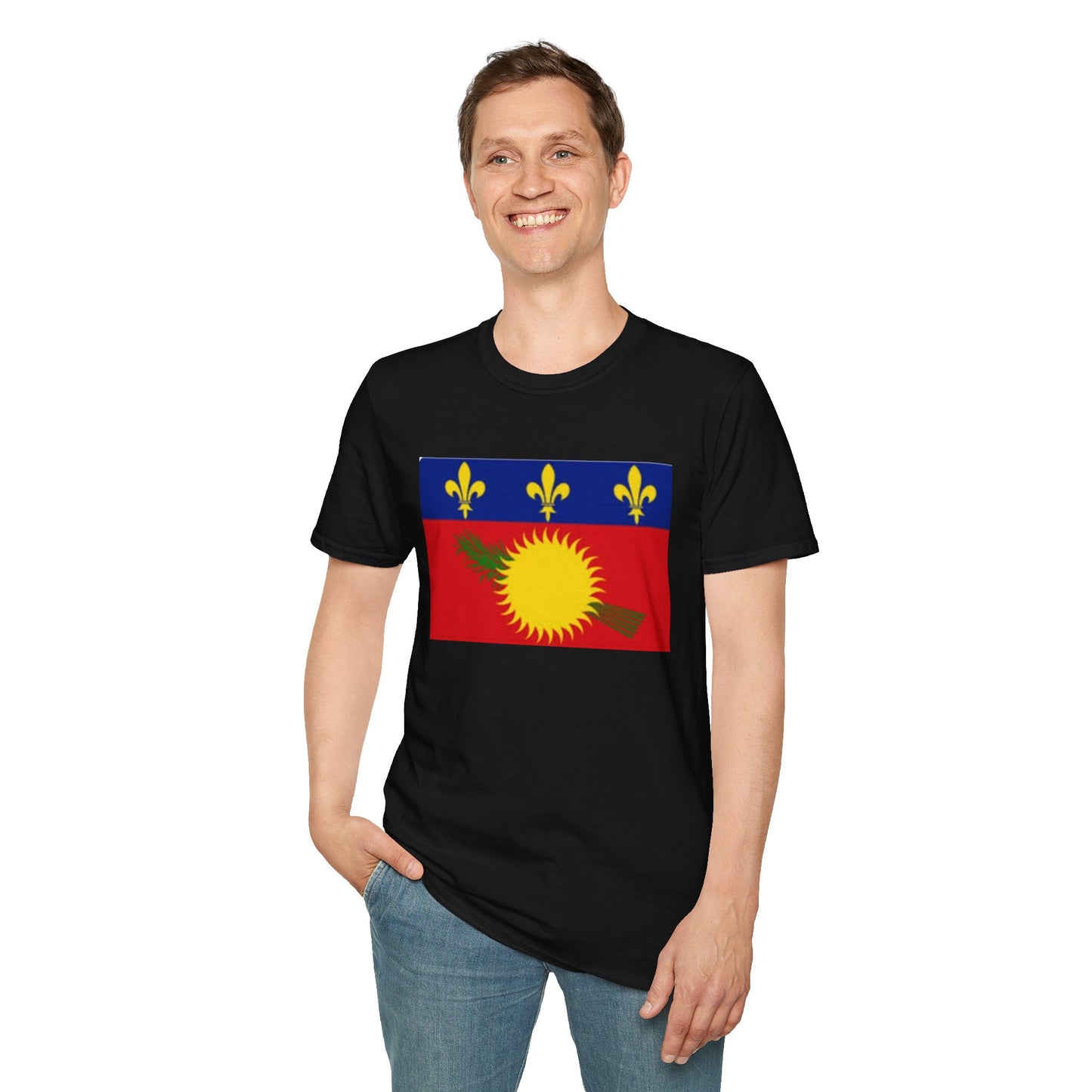Unisex Softstyle T-Shirt -- Guadeloupe