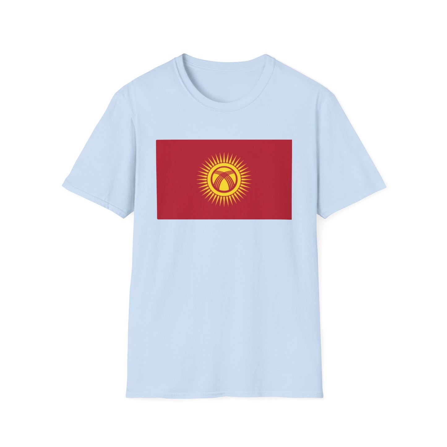 Unisex Softstyle T-Shirt -- Kyrgyzstan