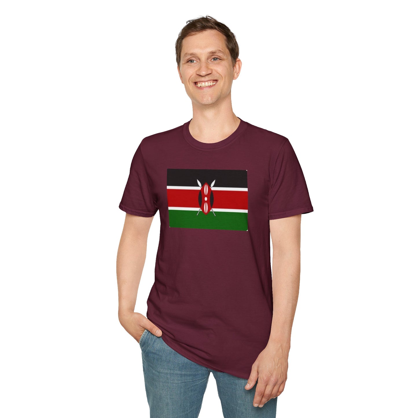 Unisex Softstyle T-Shirt -- Kenya