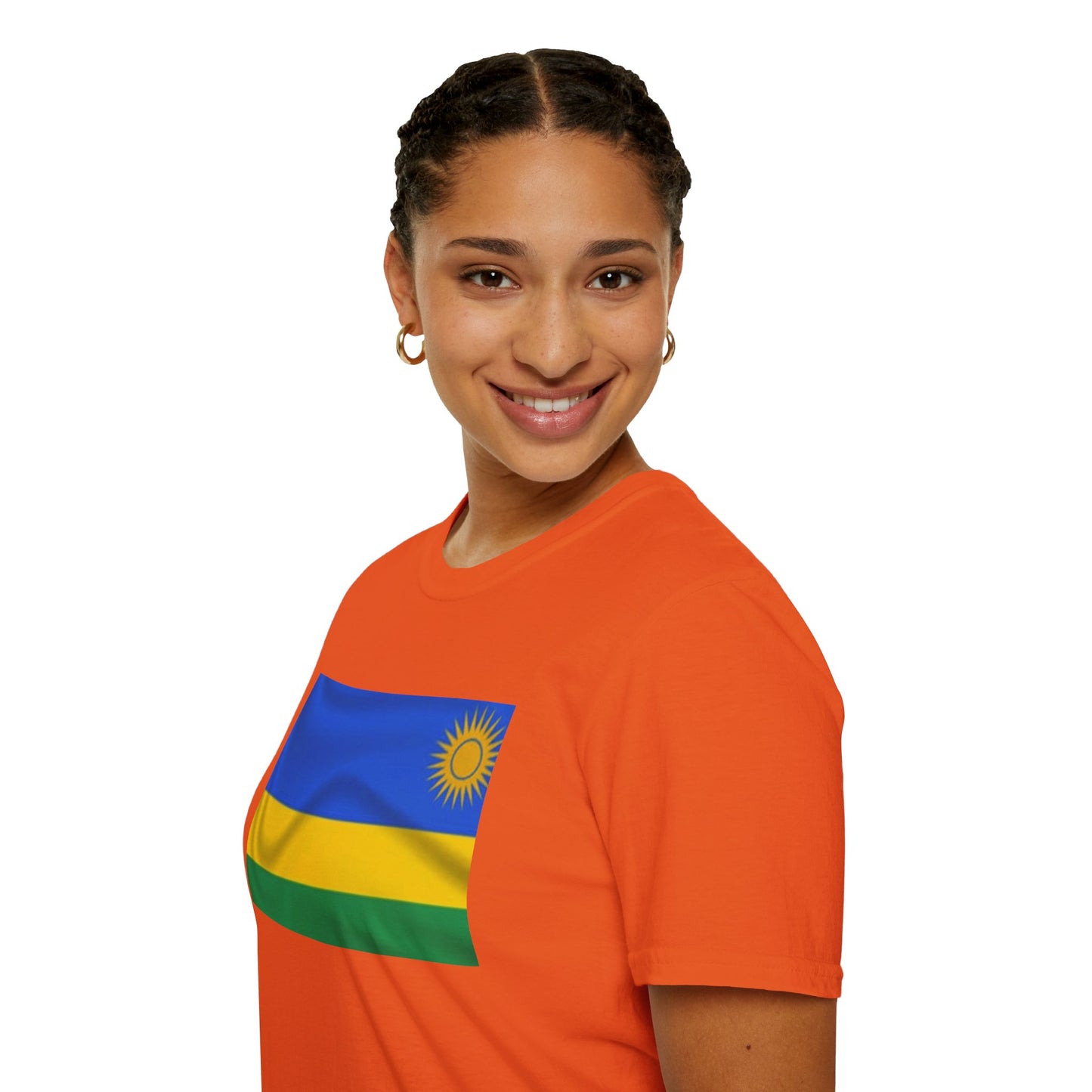 Unisex Softstyle T-Shirt -- Rwanda