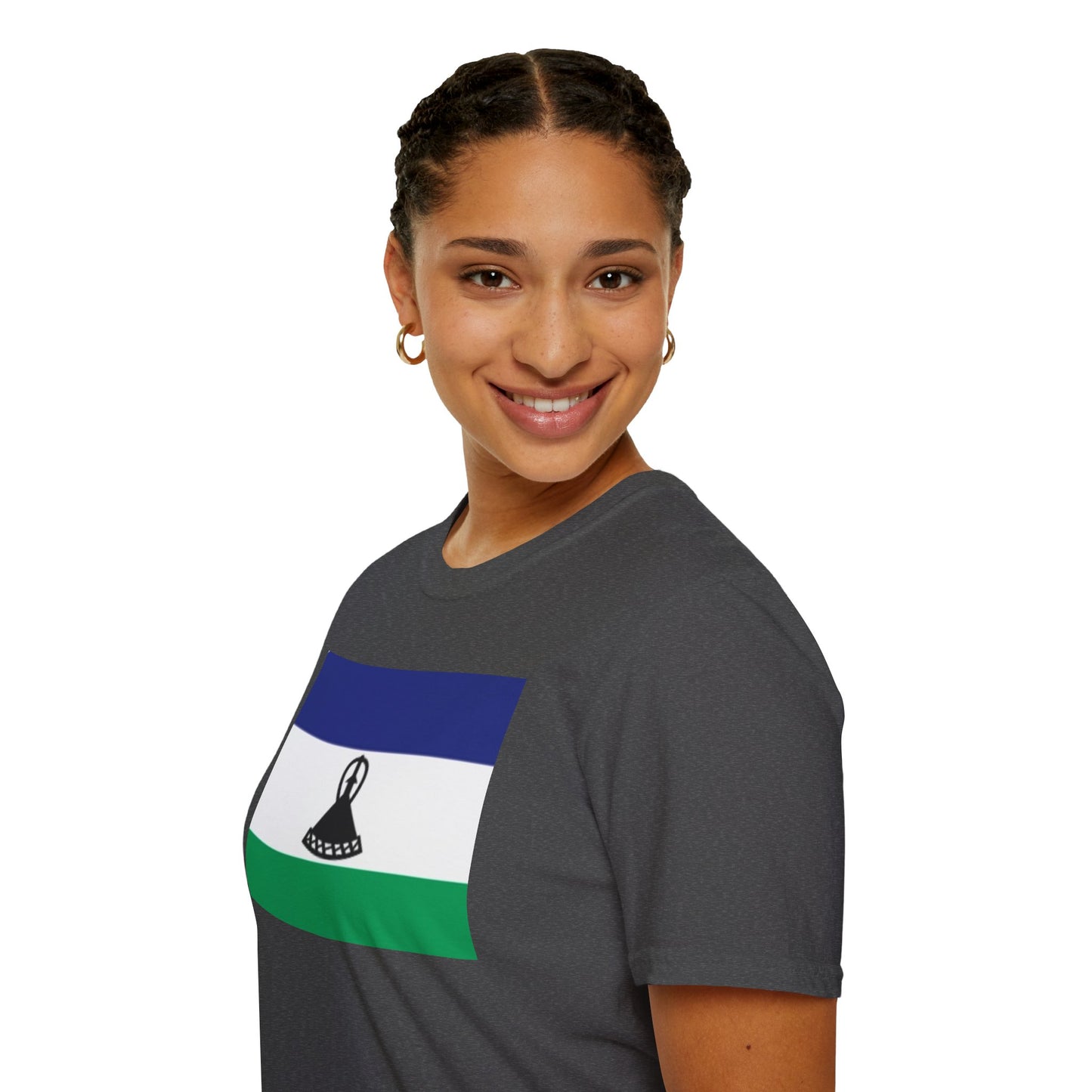 Unisex Softstyle T-Shirt -- Lesotho