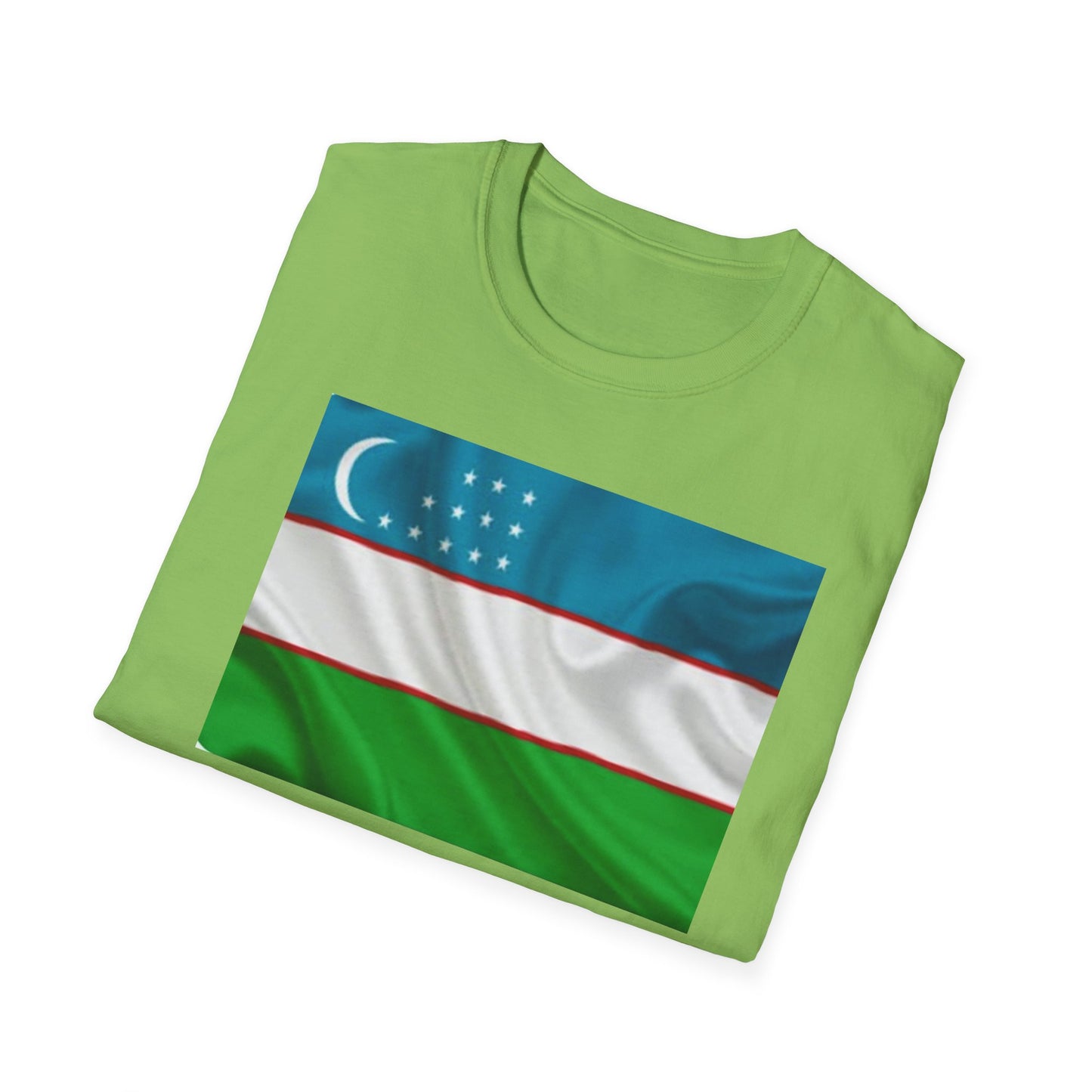 Unisex Softstyle T-Shirt -- Uzbekistan