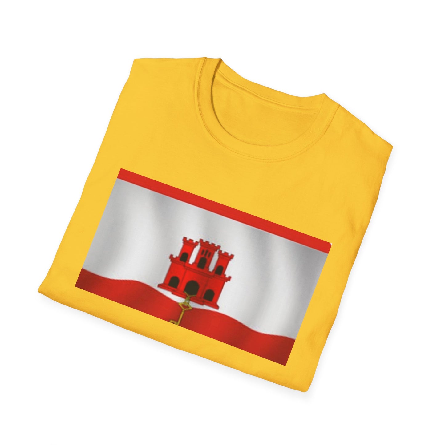 Unisex Softstyle T-Shirt -- Gibraltar