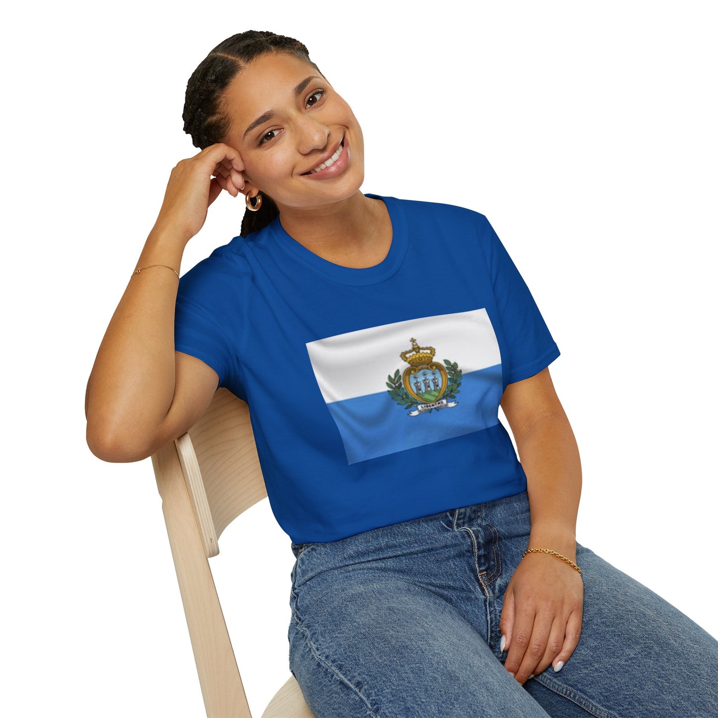 Unisex Softstyle T-Shirt -- San Marino