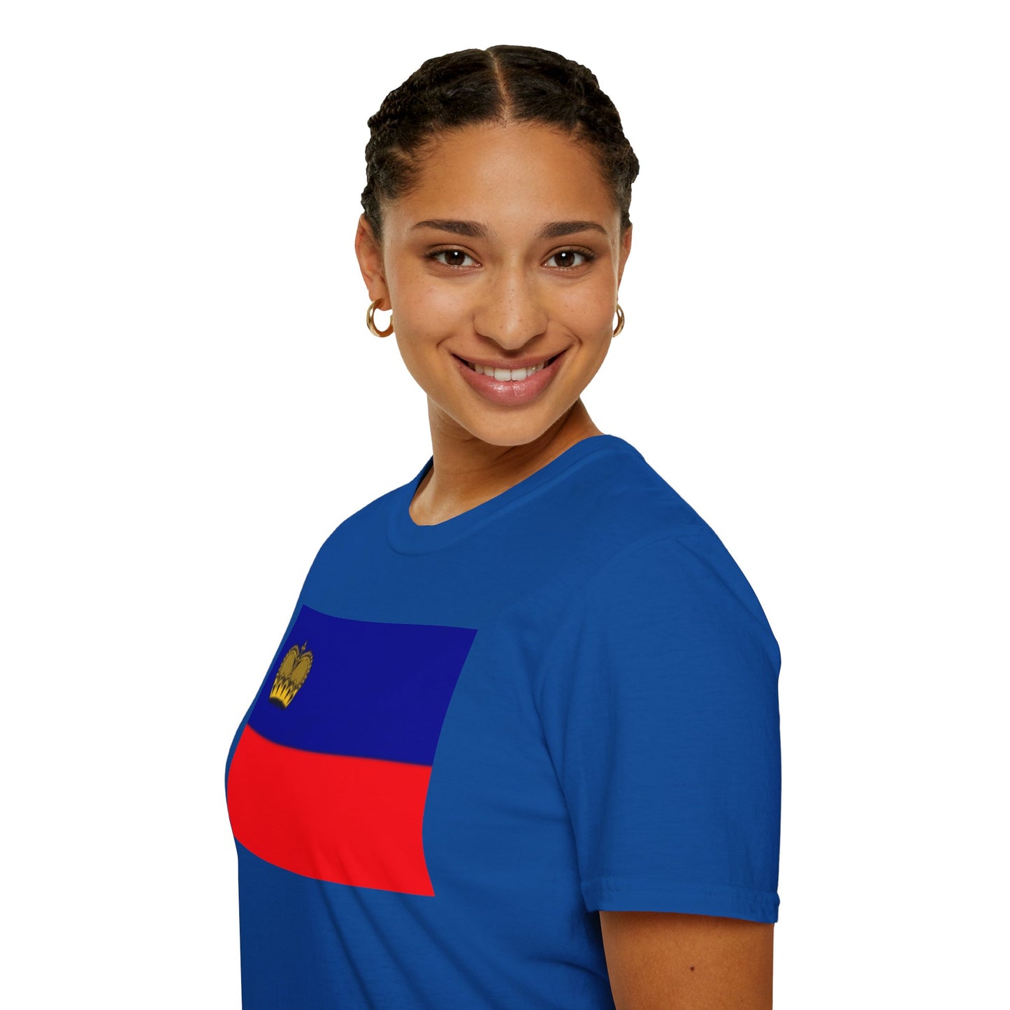 Unisex Softstyle T-Shirt -- Liechtenstein