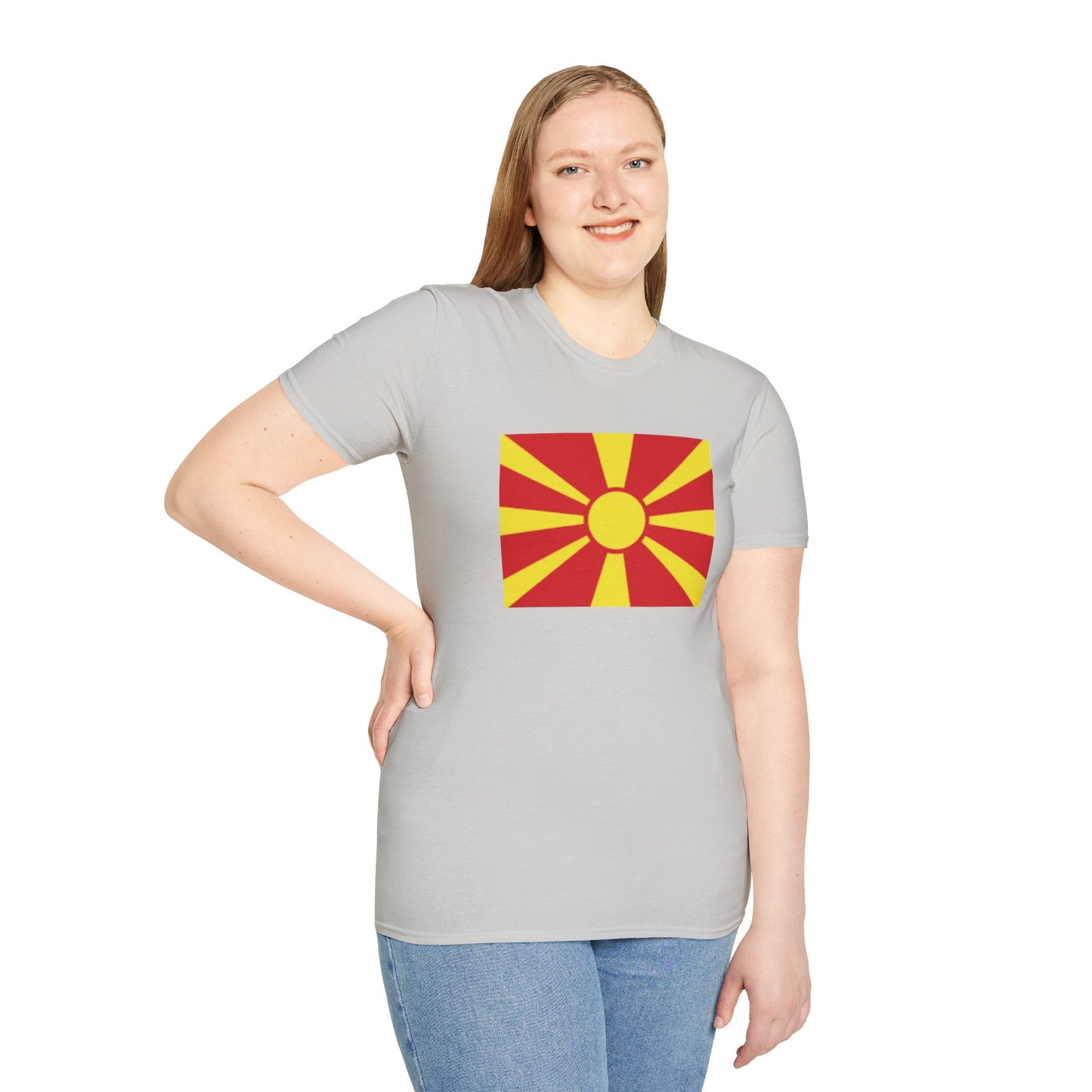 Unisex Softstyle T-Shirt -- North Macedonia