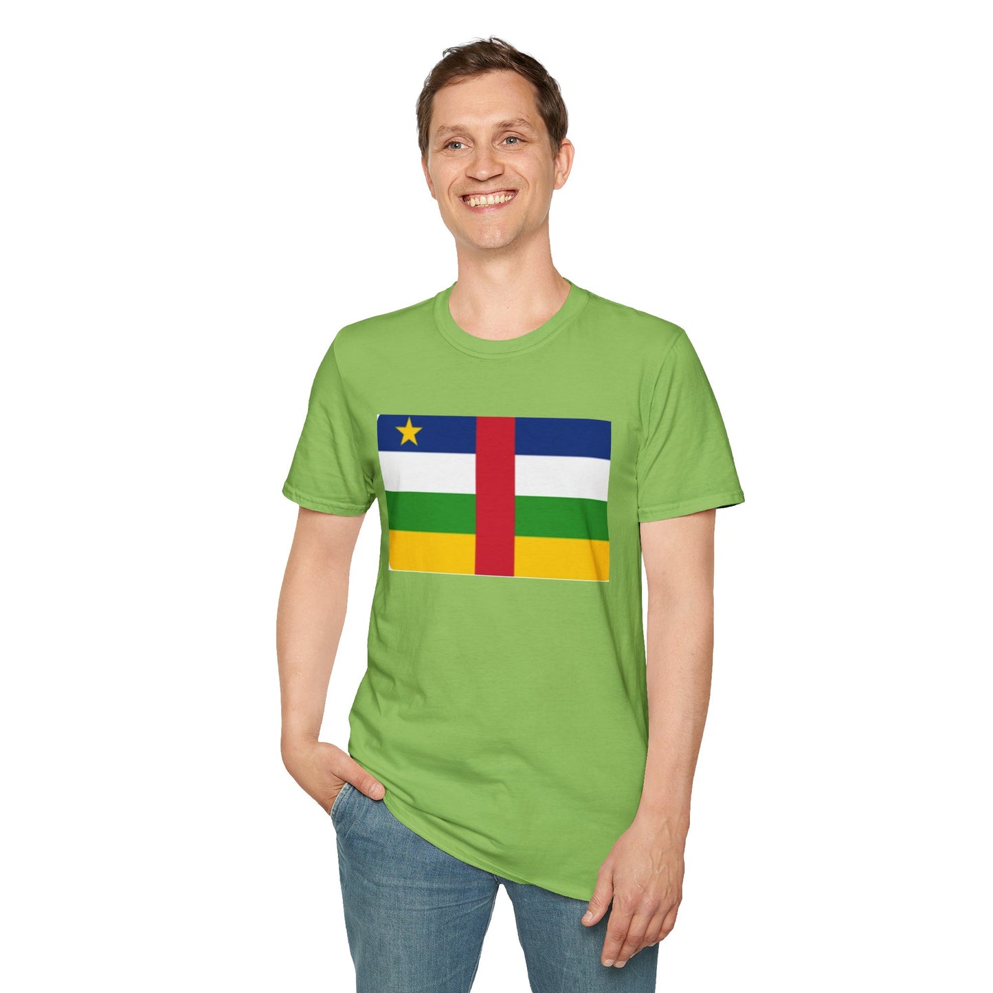Unisex Softstyle T-Shirt - Central African Republic