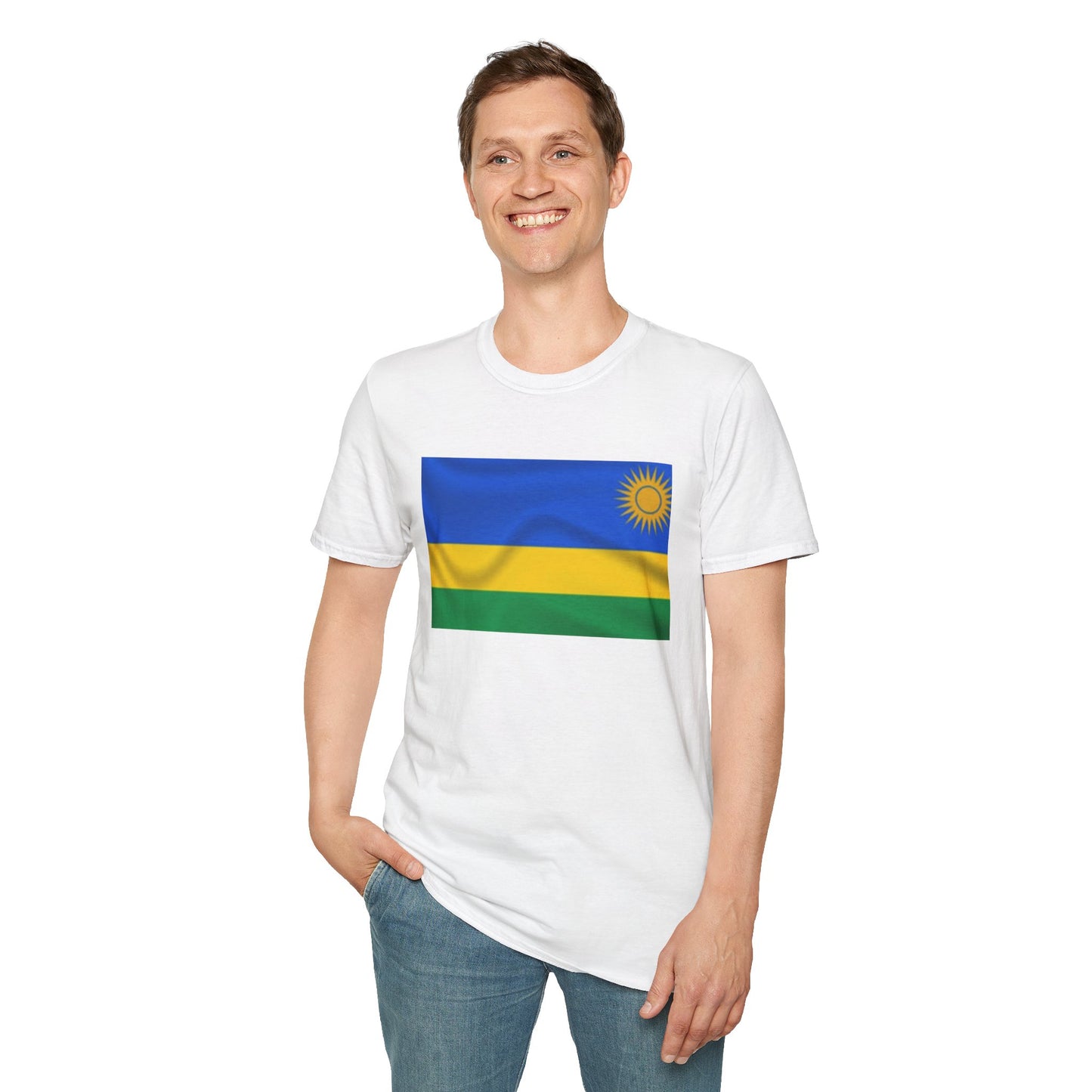 Unisex Softstyle T-Shirt -- Rwanda