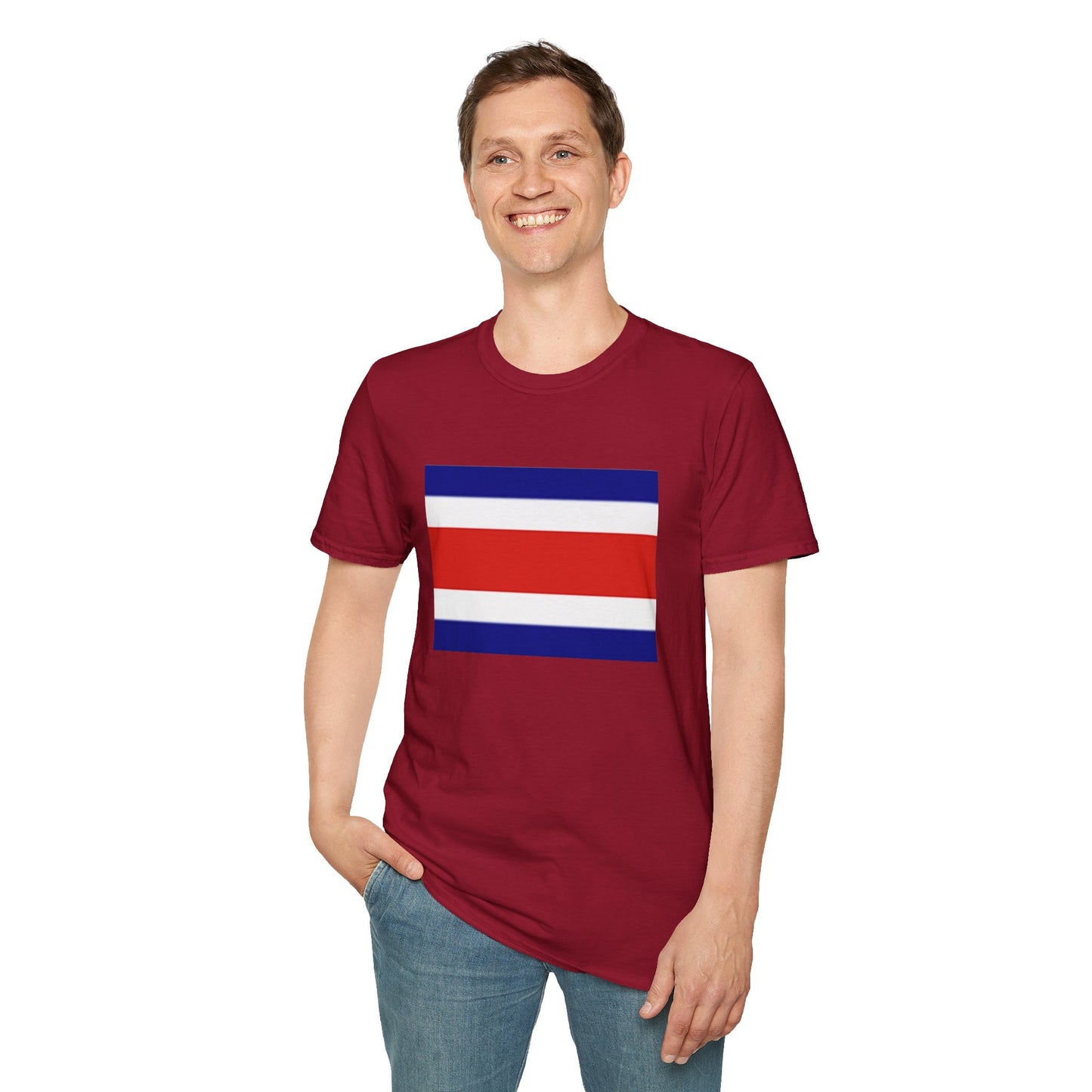 Unisex Softstyle T-Shirt -- Costa Rica