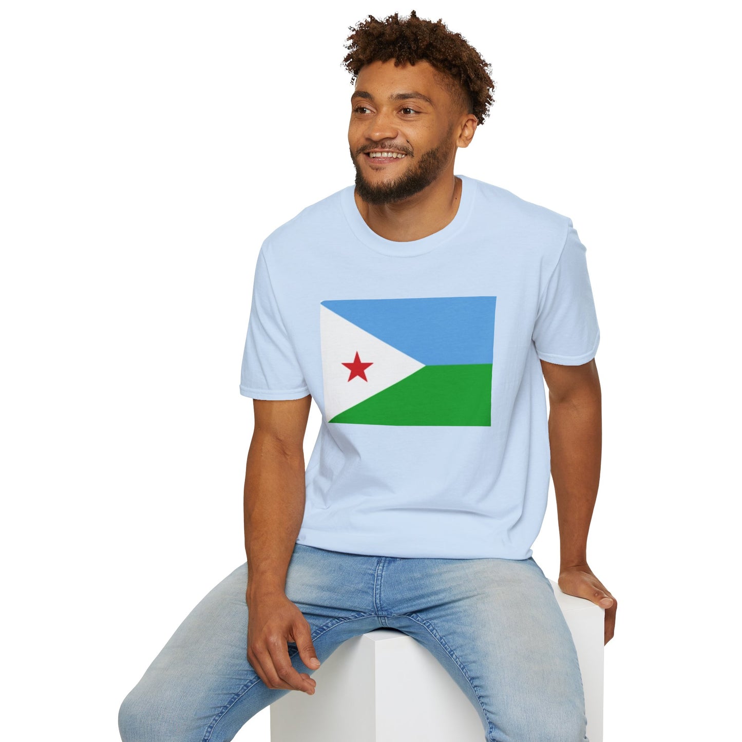 Unisex Softstyle T-Shirt -- Djibouti