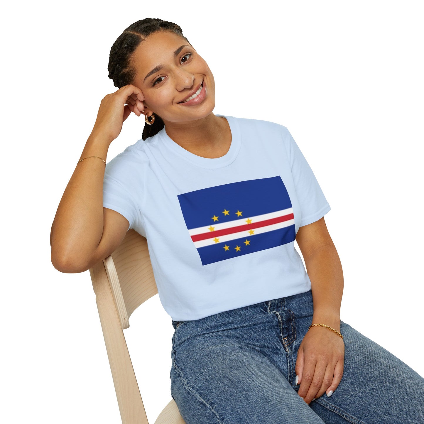 Unisex Softstyle T-Shirt -- Cabo Verde