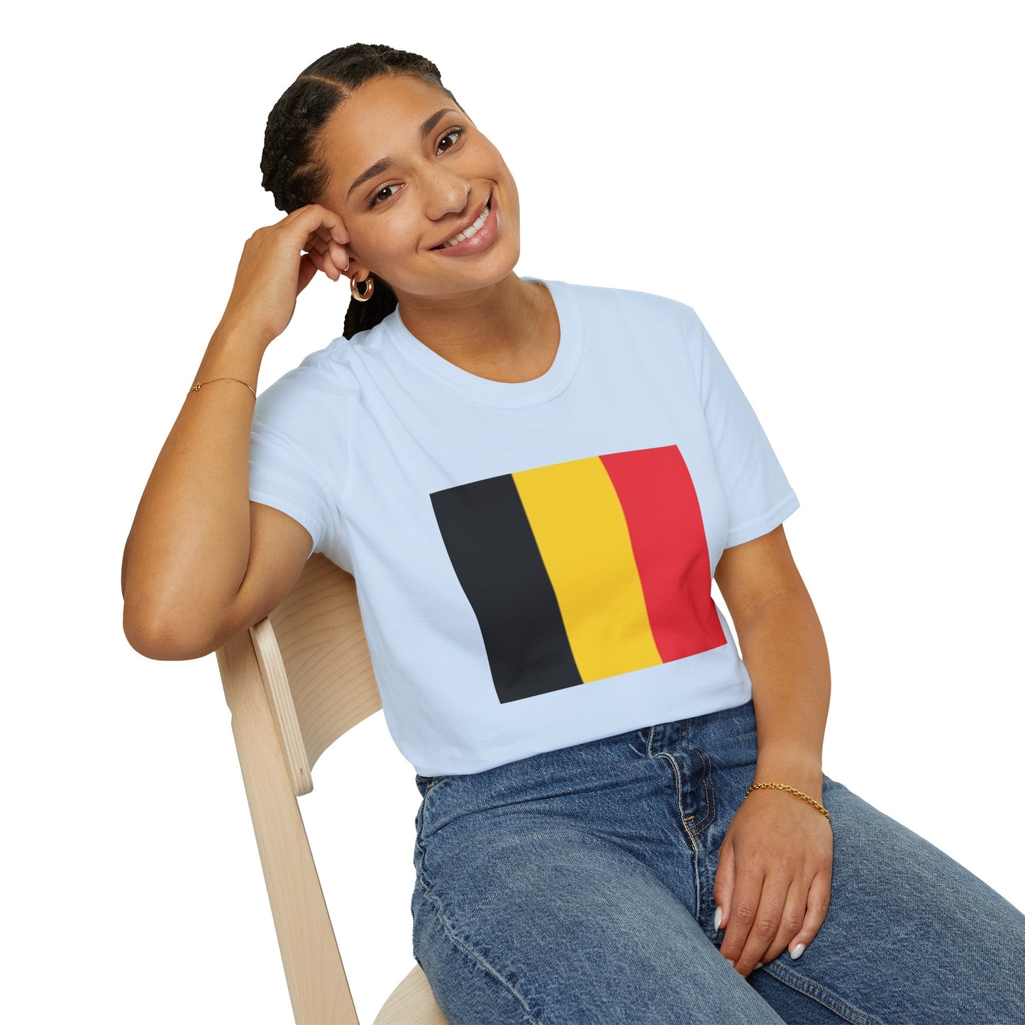 Unisex Softstyle T-Shirt -- Belgium