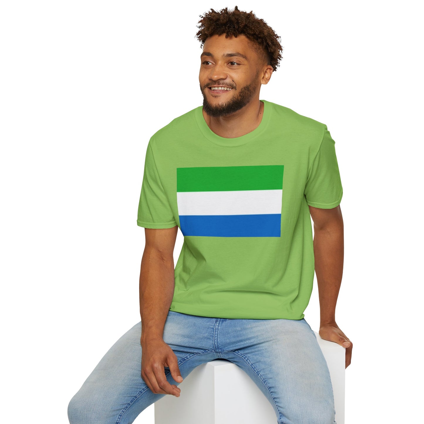 Unisex Softstyle T-Shirt -- Sierra Leone