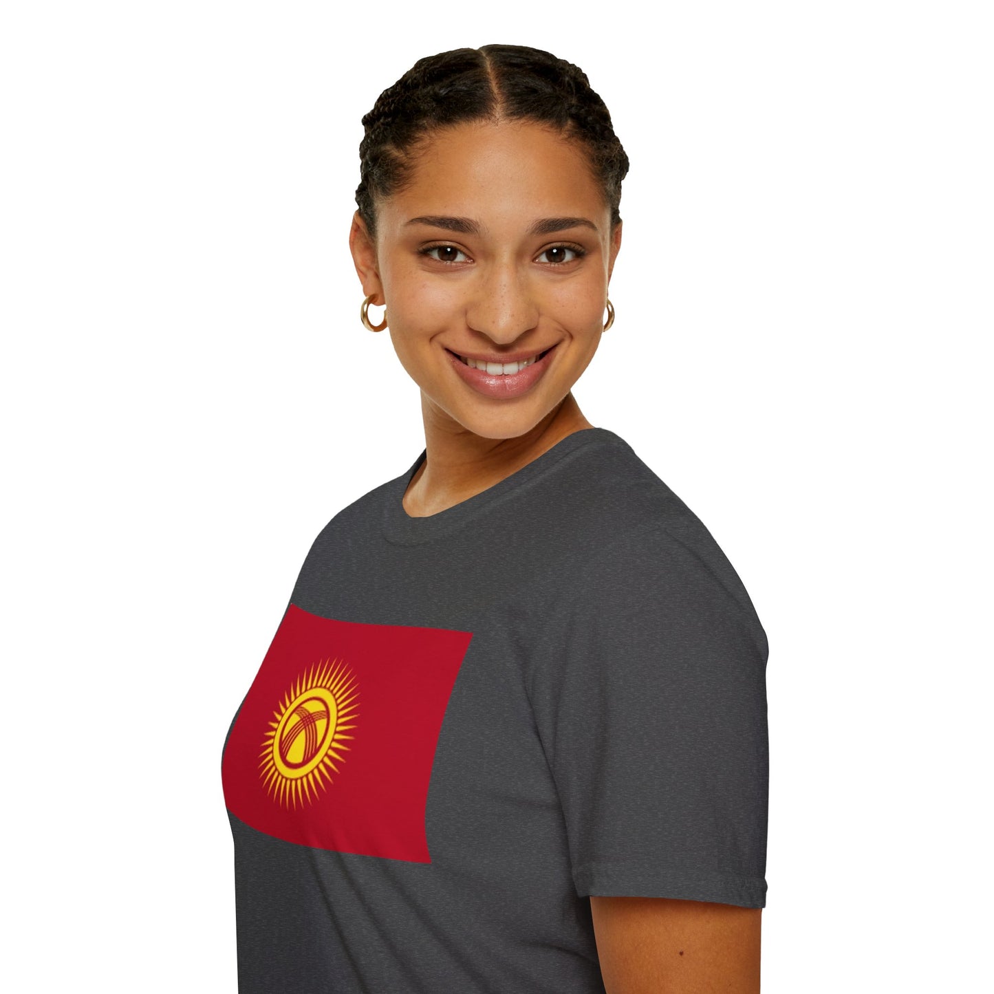 Unisex Softstyle T-Shirt -- Kyrgyzstan