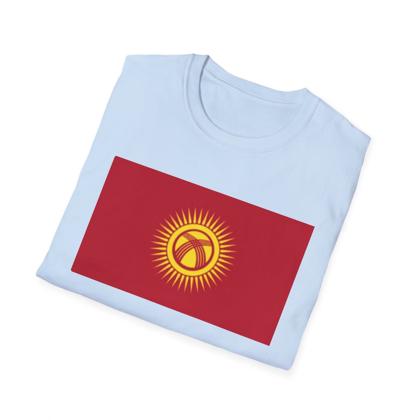 Unisex Softstyle T-Shirt -- Kyrgyzstan
