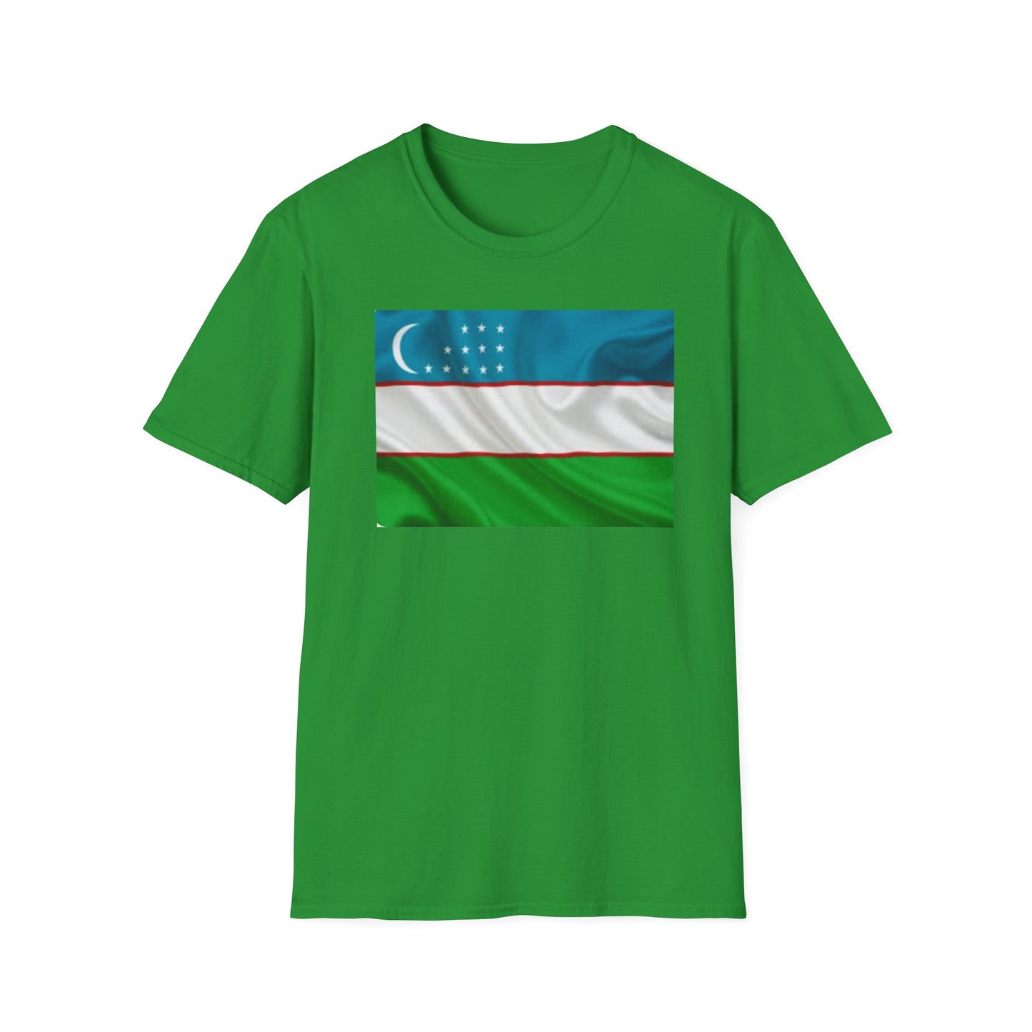 Unisex Softstyle T-Shirt -- Uzbekistan