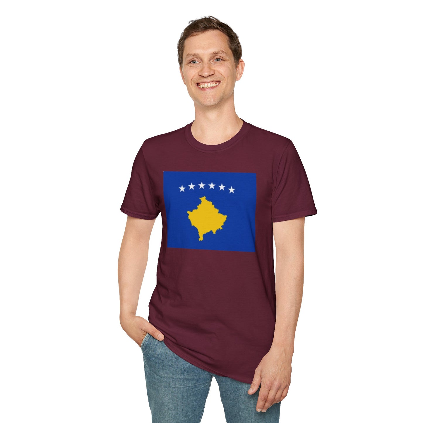 Unisex Softstyle T-Shirt -- Kosovo