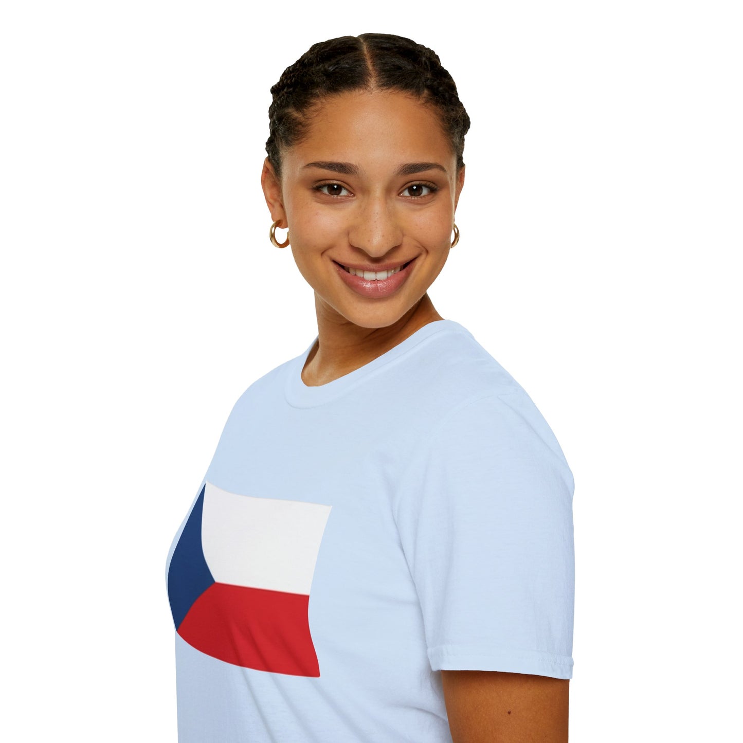Unisex Softstyle T-Shirt -- Czechia