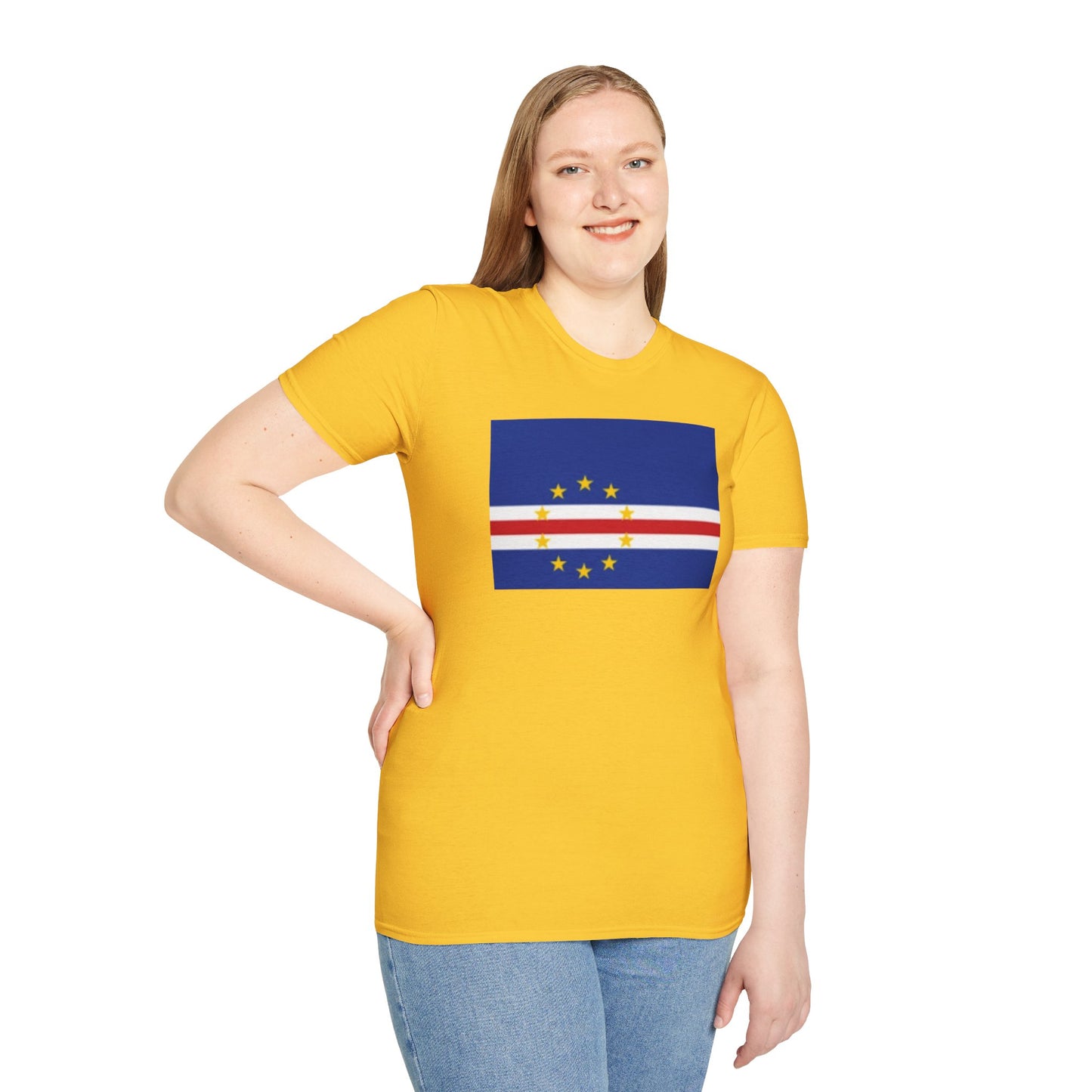 Unisex Softstyle T-Shirt -- Cabo Verde