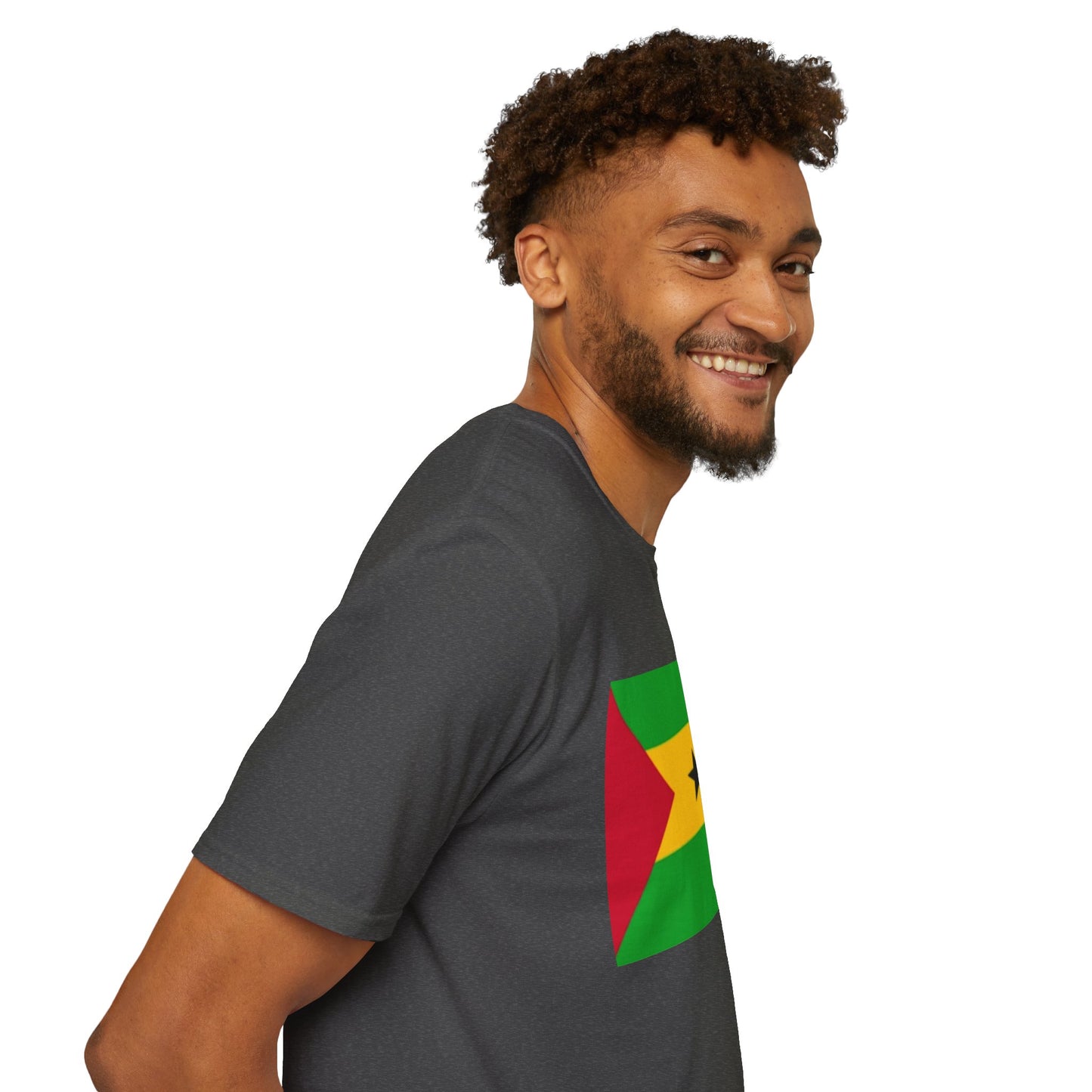 Unisex Softstyle T-Shirt -- Sao Tome and Principe