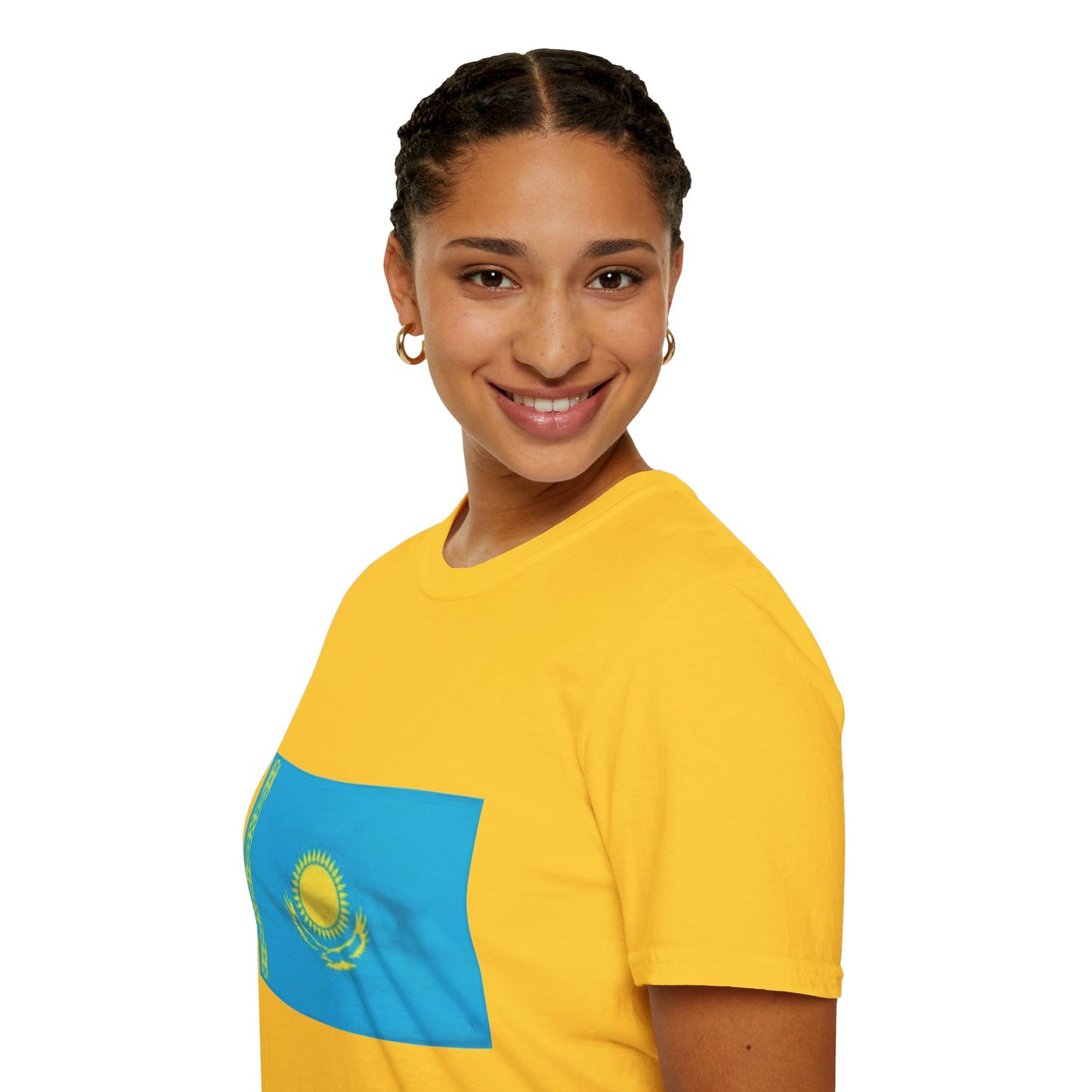Unisex Softstyle T-Shirt -- Kazakhstan