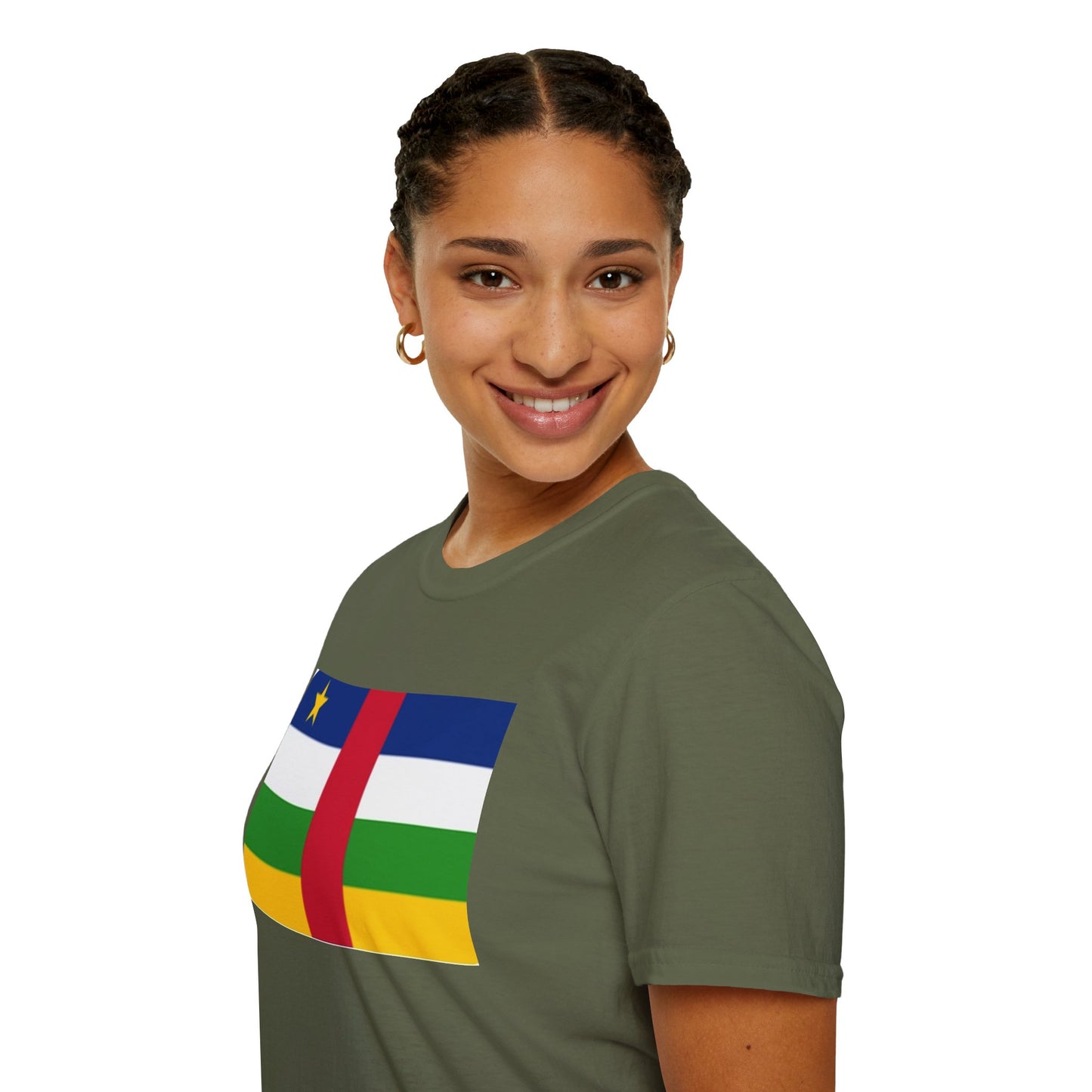 Unisex Softstyle T-Shirt - Central African Republic
