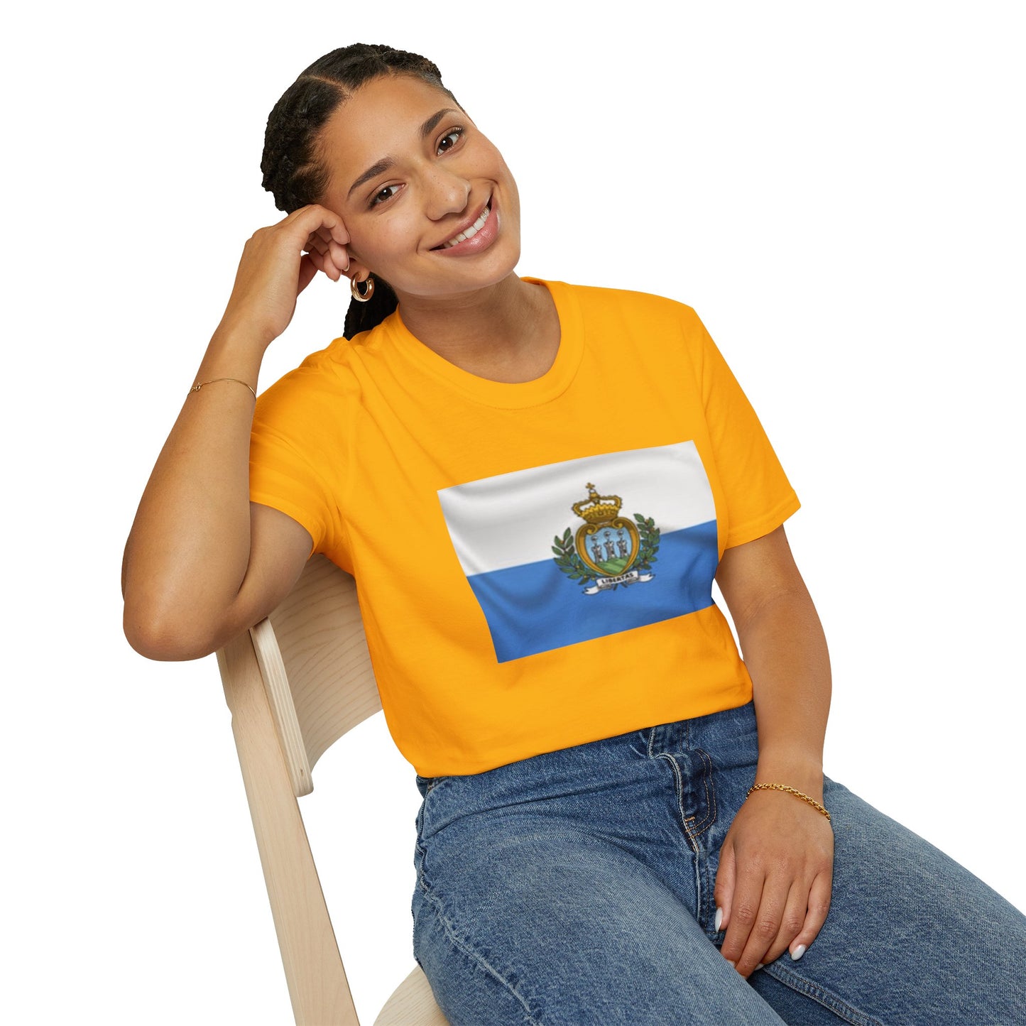 Unisex Softstyle T-Shirt -- San Marino