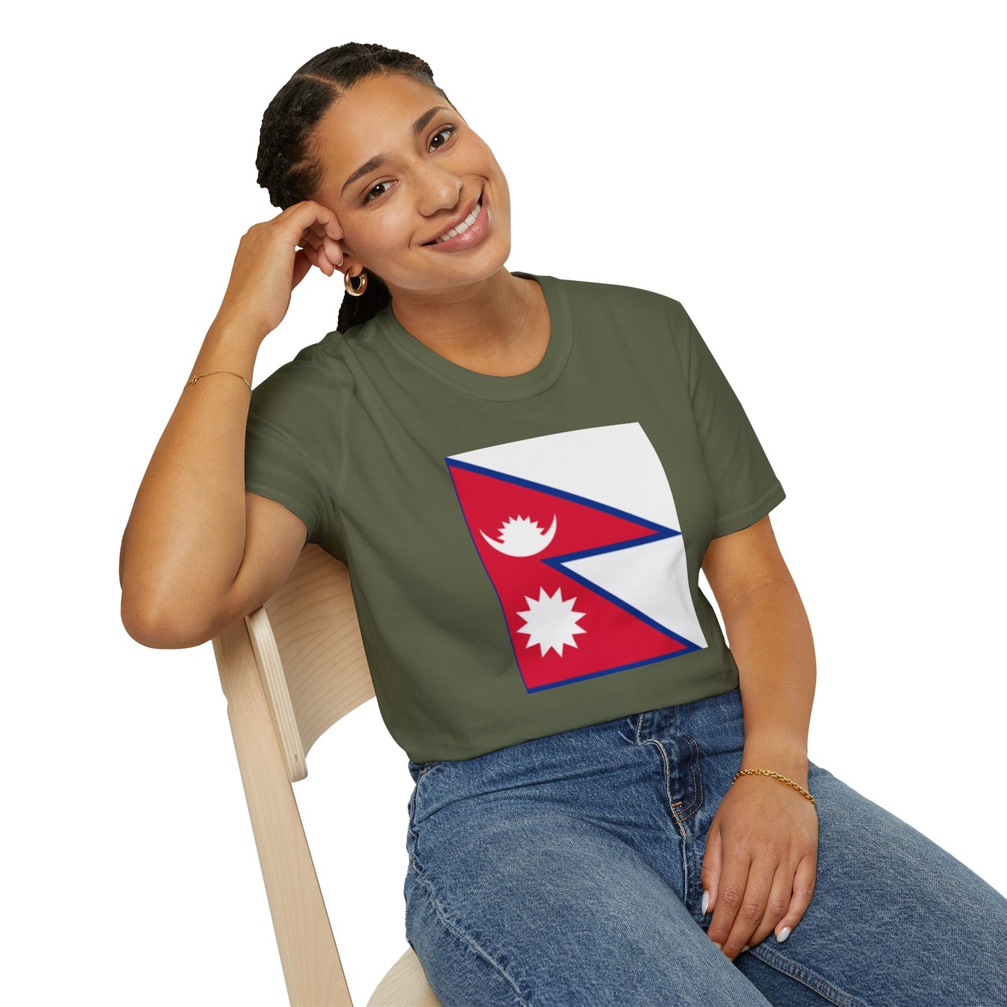 Unisex Softstyle T-Shirt -- Nepal